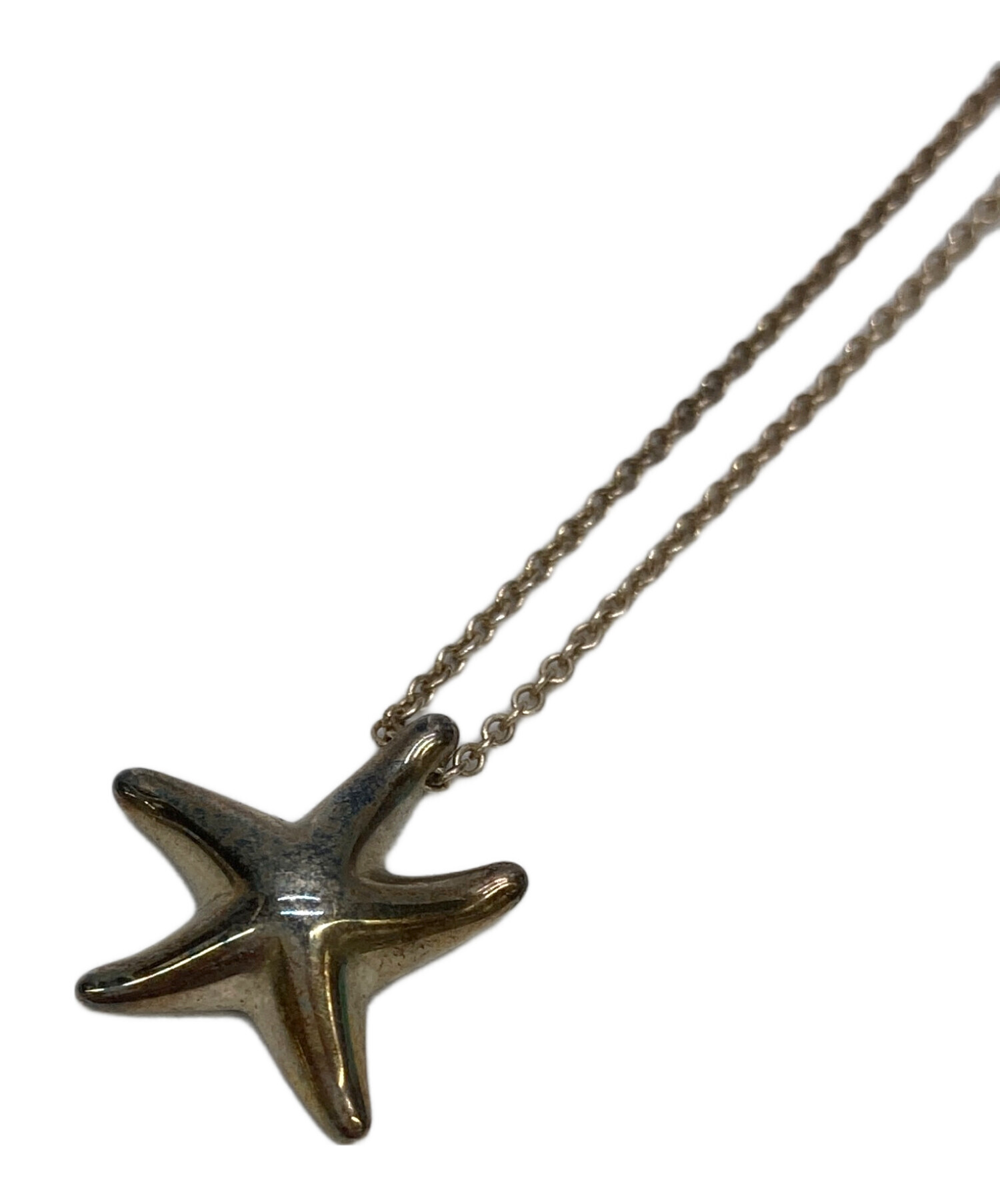 中古・古着通販】TIFFANY & Co. (ティファニー) シルバーネックレス 