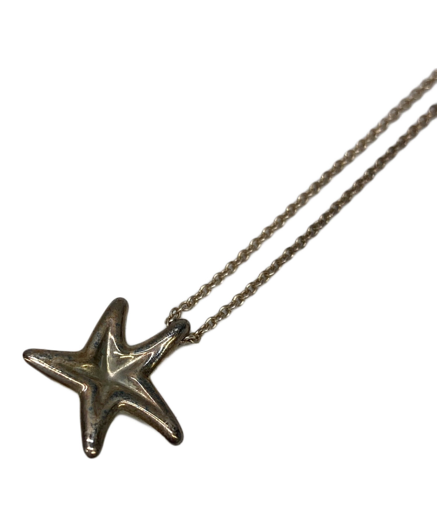 中古・古着通販】TIFFANY & Co. (ティファニー) シルバーネックレス 