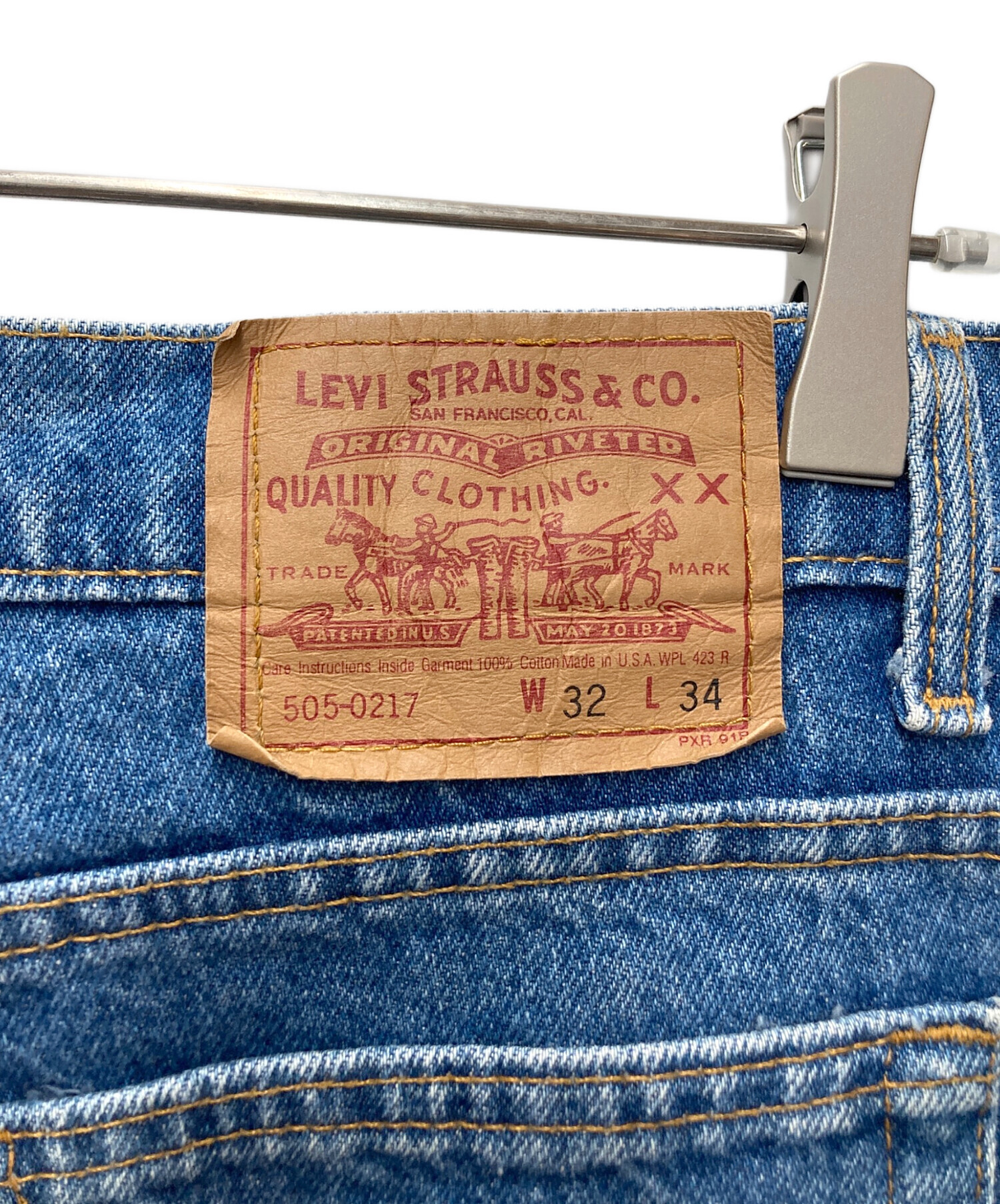 中古・古着通販】LEVI'S (リーバイス) 90's505デニムパンツ インディゴ