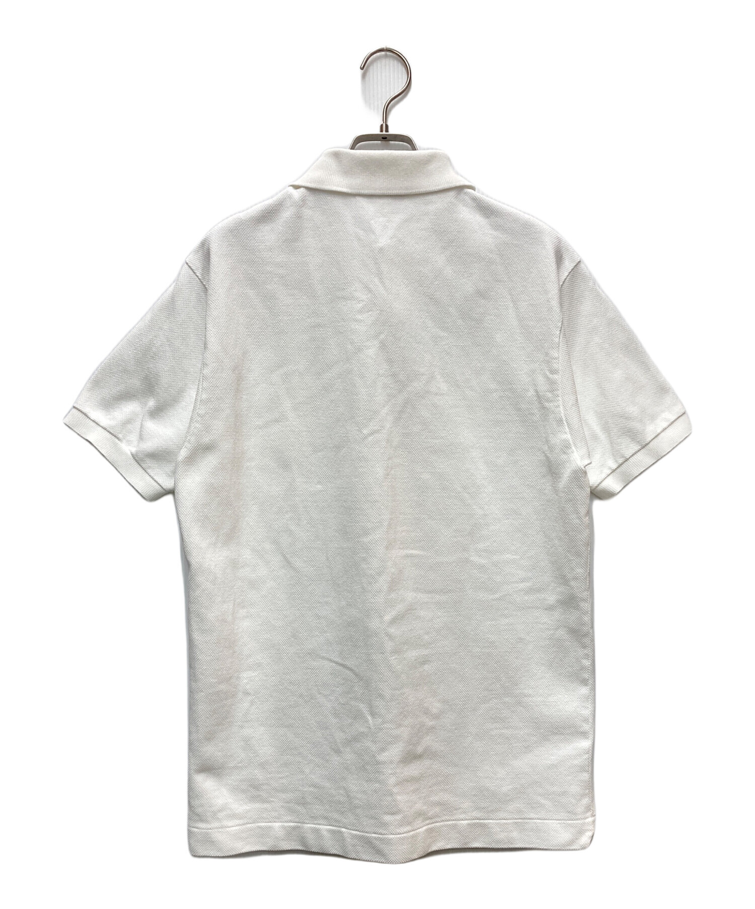 中古・古着通販】LACOSTE (ラコステ) WASHIポロシャツ ホワイト サイズ