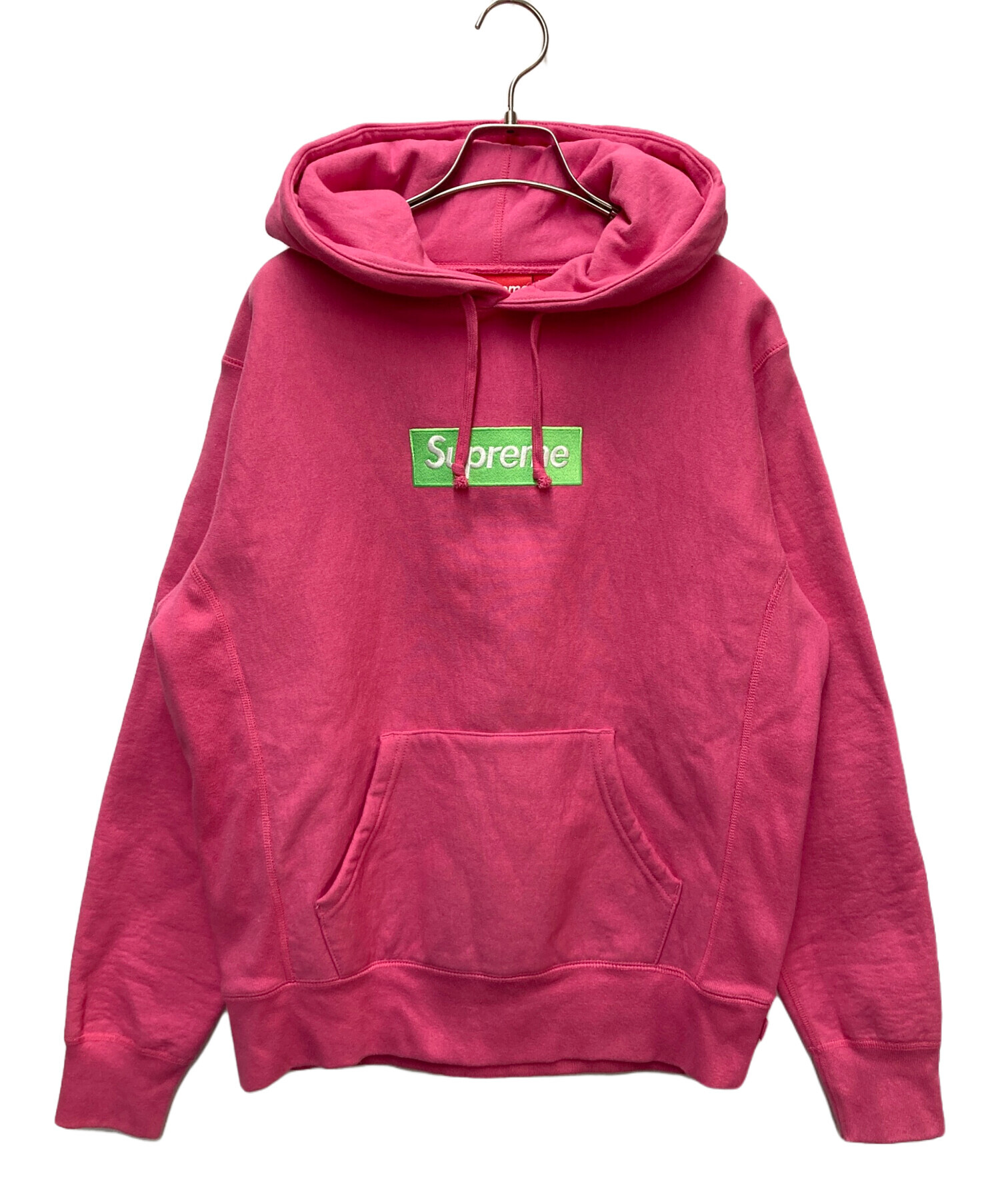 supreme boxlogo hoodie magenta XLサイズ 中古・古着通販】SUPREME (シュプリーム) BOX LOGO HOODED SWEATSHIRT