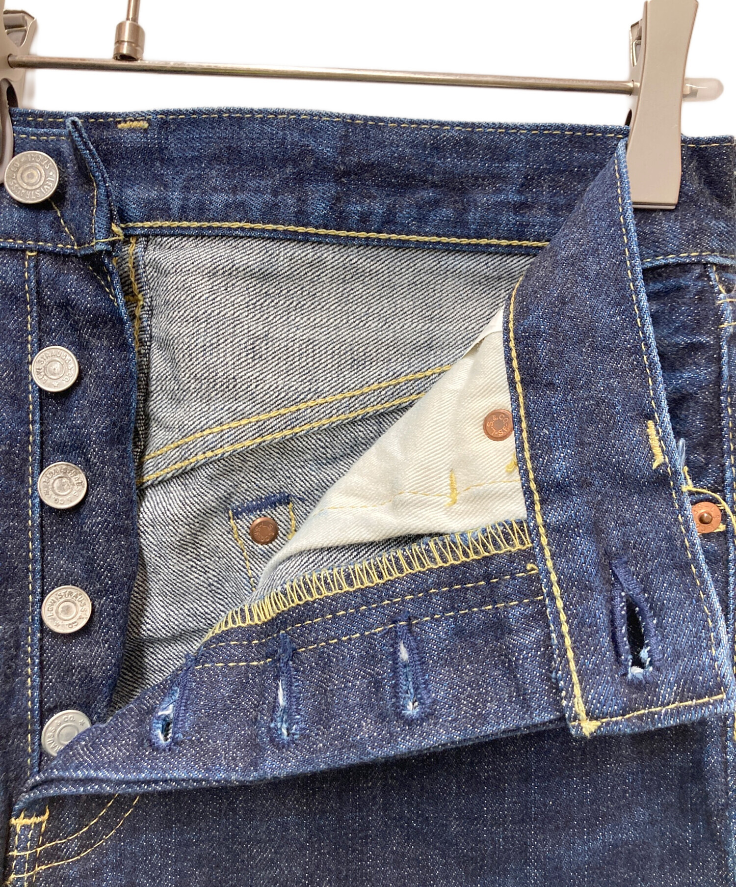 中古・古着通販】LEVI'S (リーバイス) 復刻503Bデニムパンツ ブルー