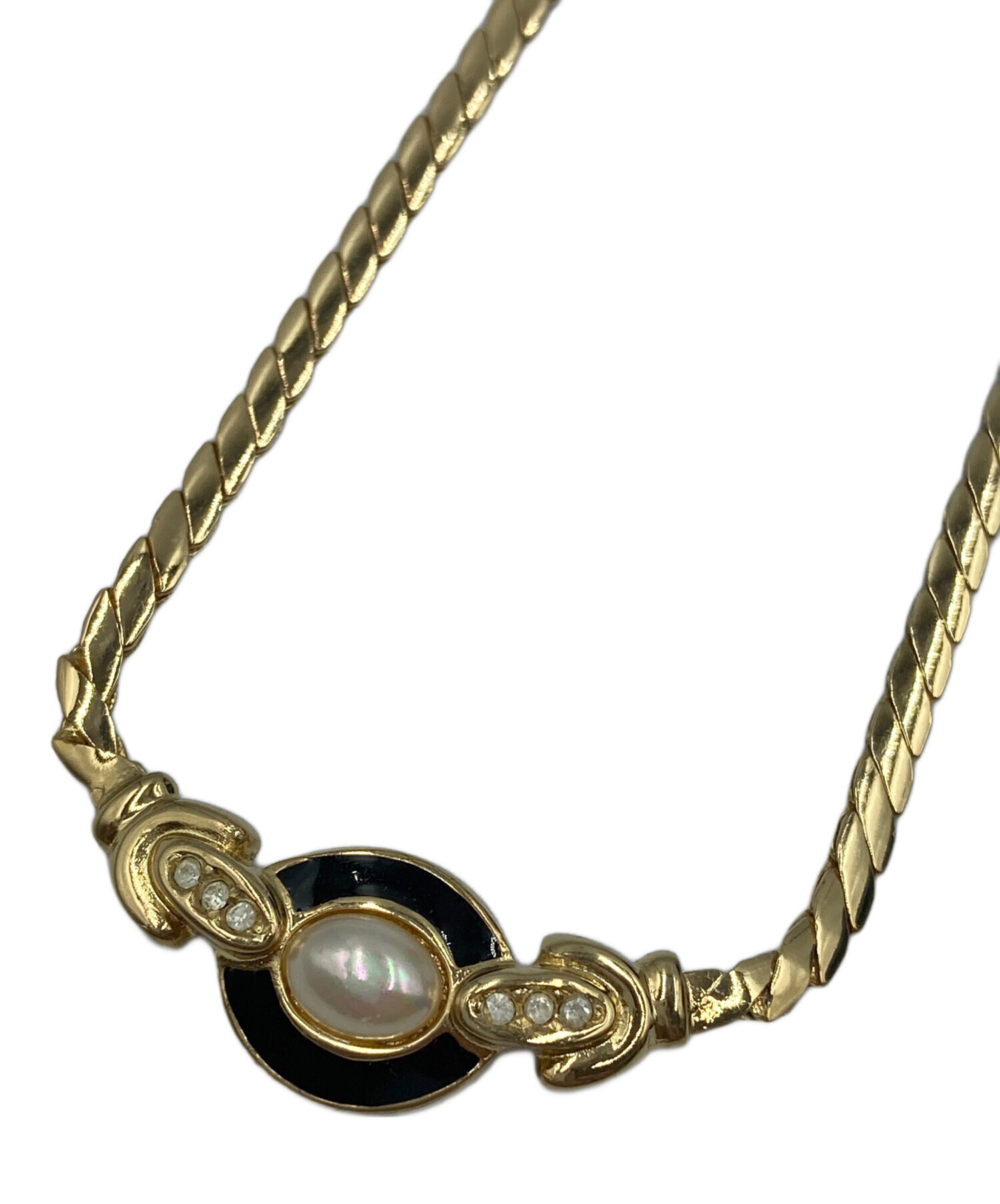 grosse グロッセ フリンジ ネックレス ゴールド 高級 90cm フリンジ