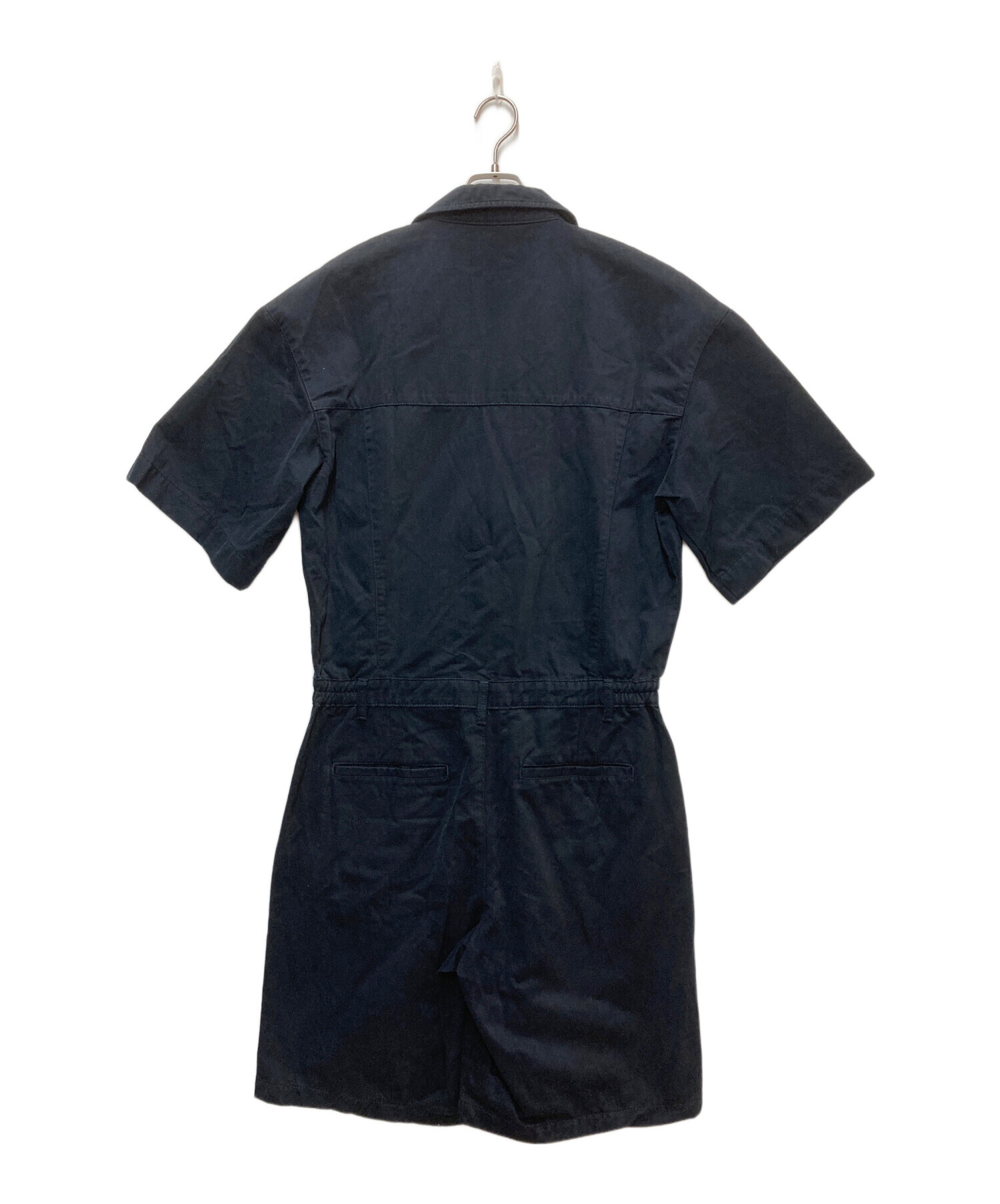 中古・古着通販】ZARA (ザラ) ジャンプスーツ ネイビー サイズ:L