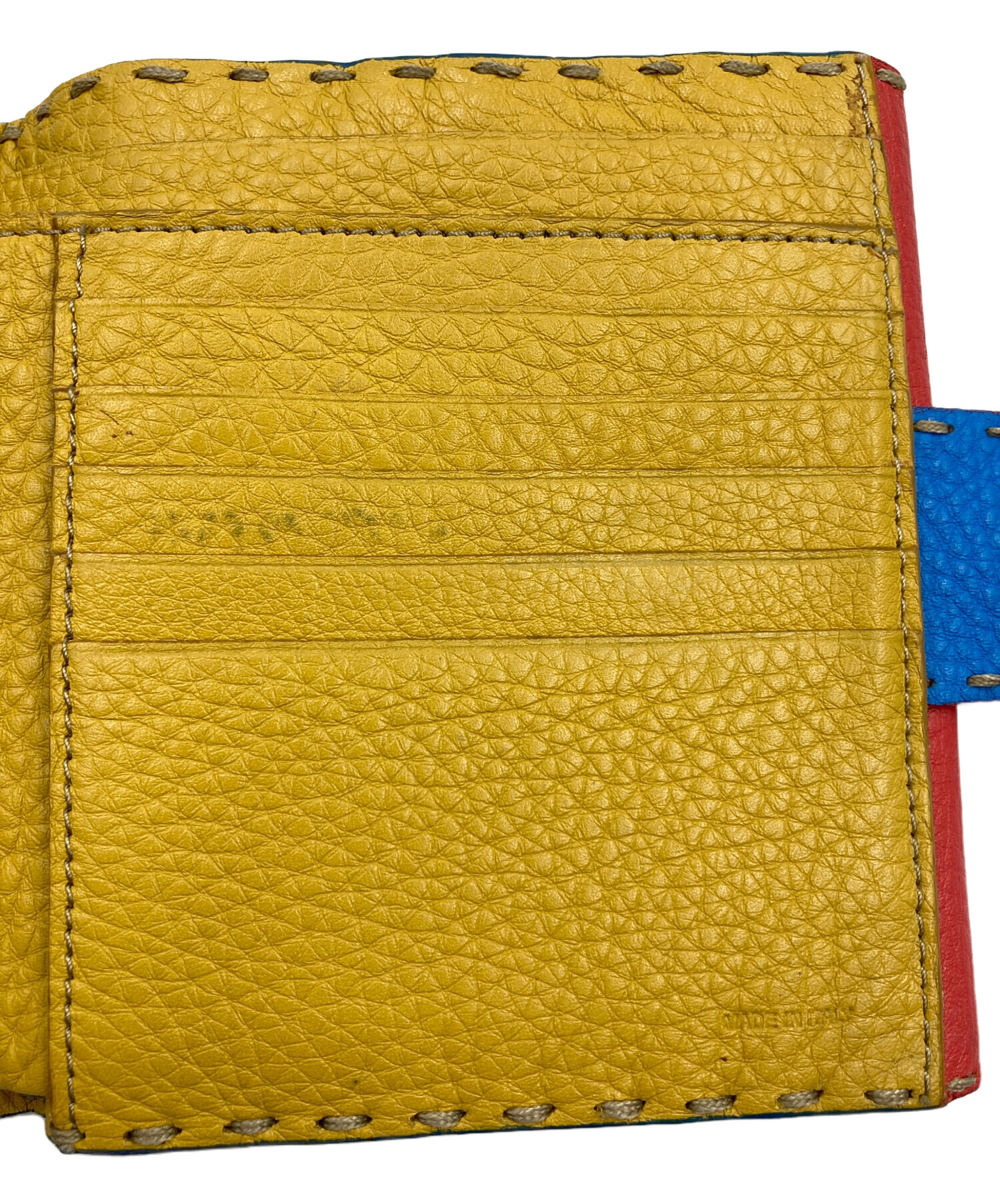 FENDI フェンディ 財布・ケース  黄 【古着】【中古】【送料無料】 中古・古着通販】FENDI (フェンディ) 長財布 イエロー｜ブランド・古着