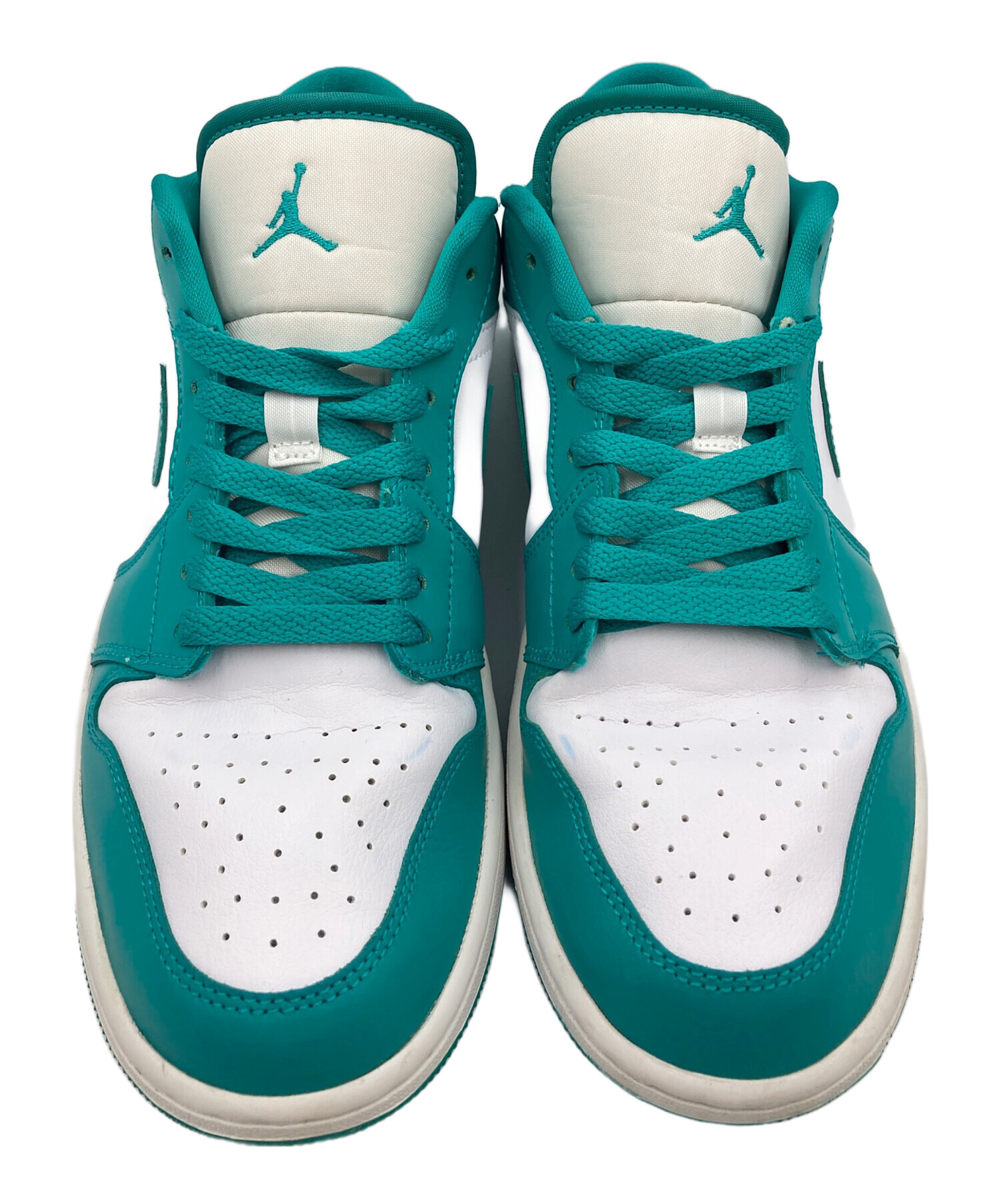 中古・古着通販】NIKE (ナイキ) WMNS AIR JORDAN 1 LOW ターコイズ 