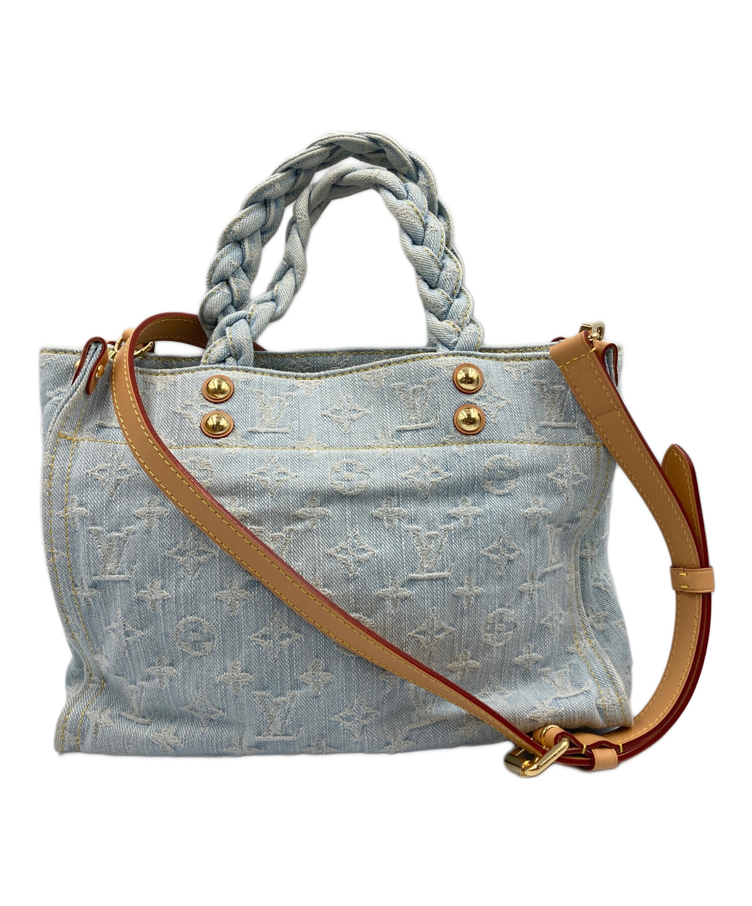 LOUIS VUITTONプレッド▪レッツゴー 中古・古着通販】LOUIS VUITTON (ルイ ヴィトン) モノグラムデニム