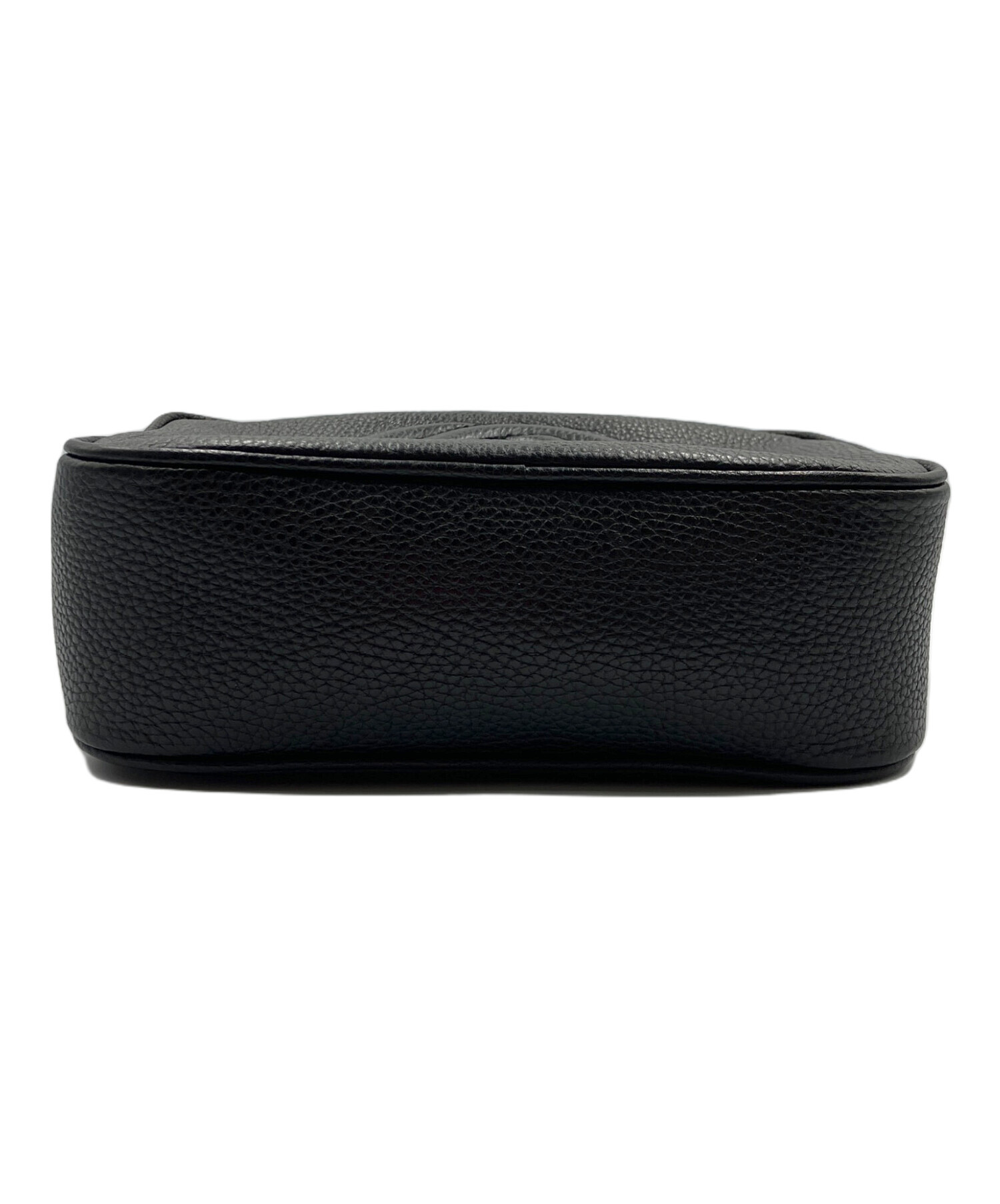 中古・古着通販】GUCCI (グッチ) ソーホー ショルダーバッグ ブラック