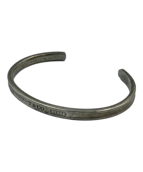 TIFFANY&Co. ティファニー　シルバーカフナローバングル　Ag925 TIFFANY&Co.】ティファニー 1837 カフ シルバー925 レディース