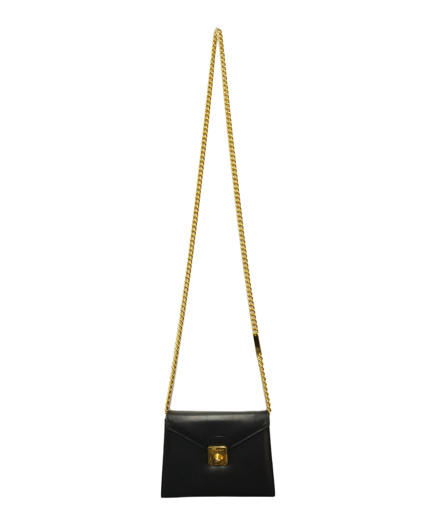 フェラガモ　チェーンバッグ　ヴィンテージ Salvatore Ferragamo フェラガモ チェーンショルダーバッグ