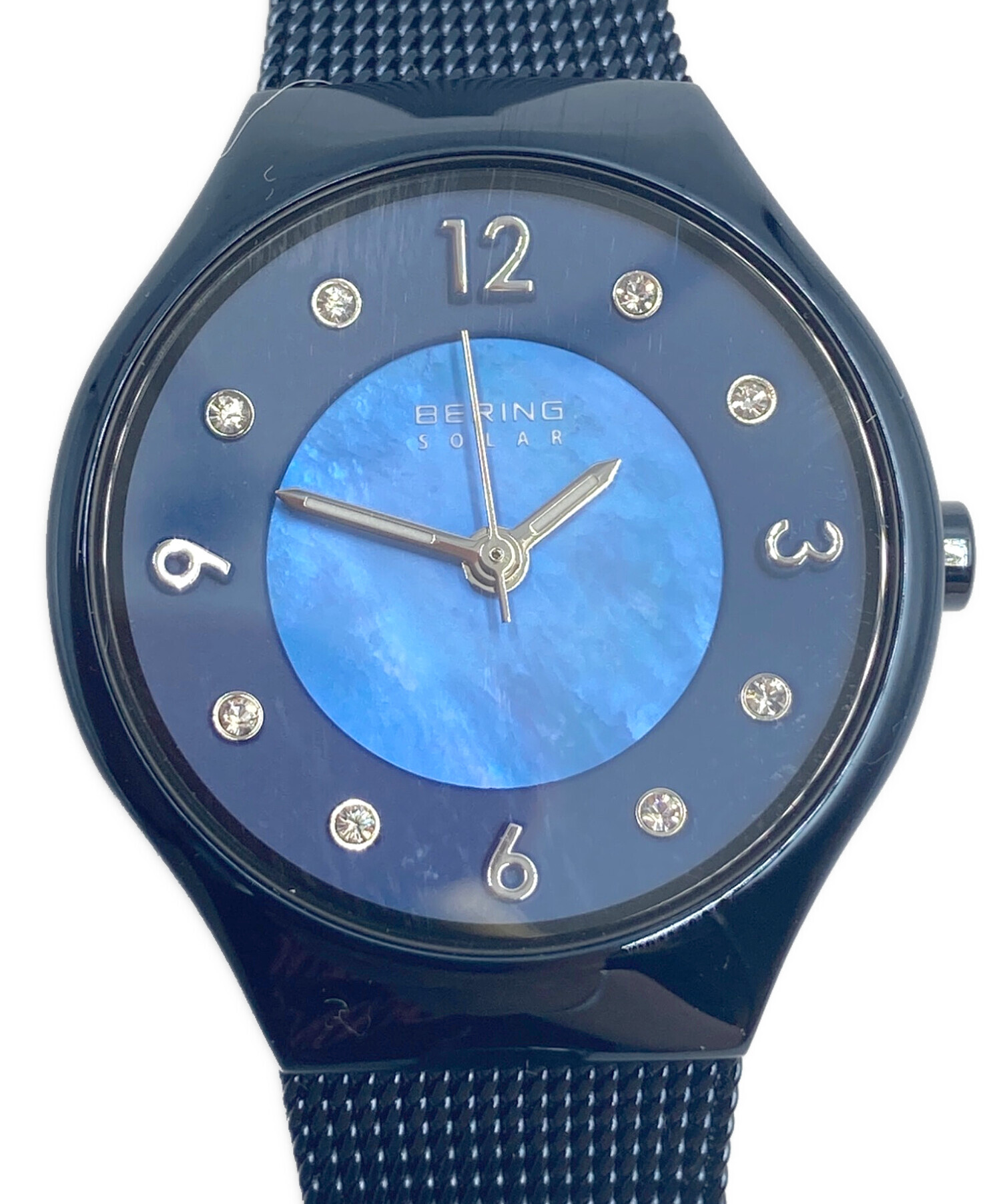 中古・古着通販】BERING (ベーリング) 腕時計 ソーラー ネイビー