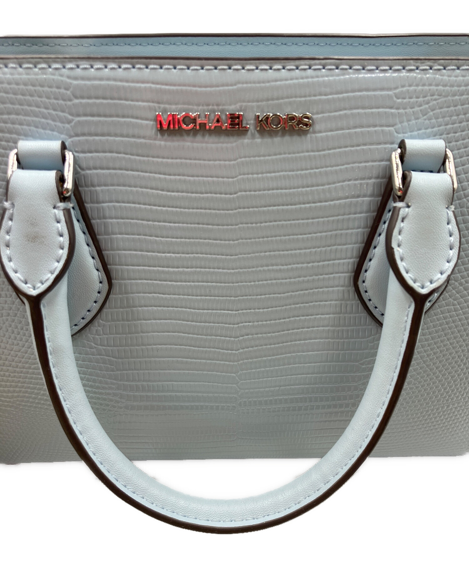 中古・古着通販】MICHAEL KORS (マイケル・コース) 2WAYバッグ スカイ