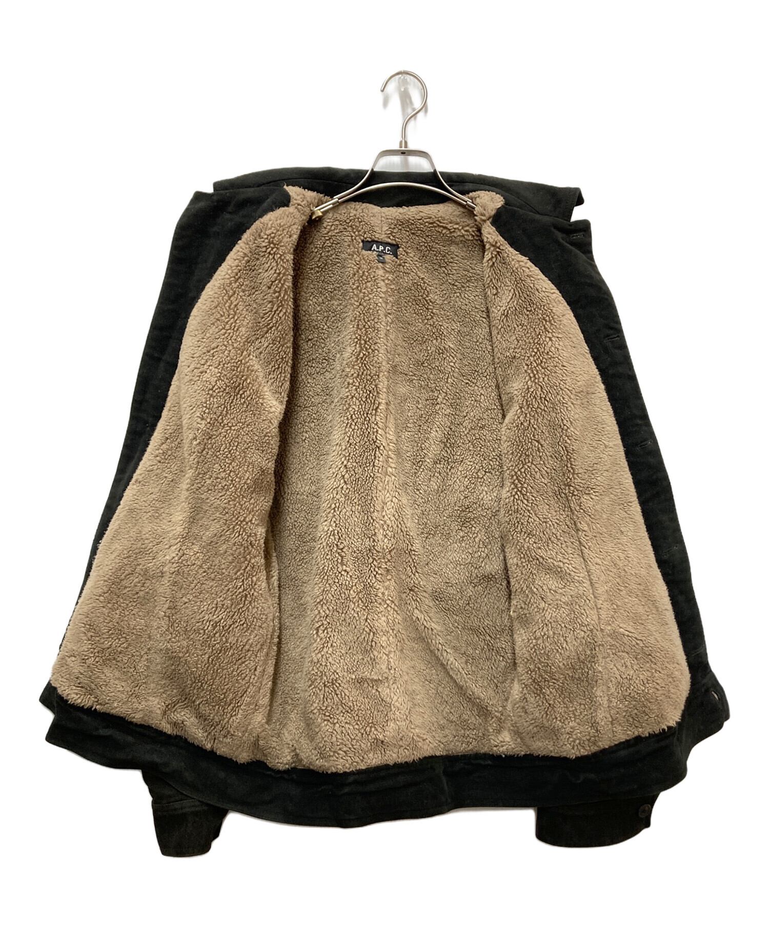 中古・古着通販】A.P.C. (アーペーセー) 裏ボアベロアジャケット 