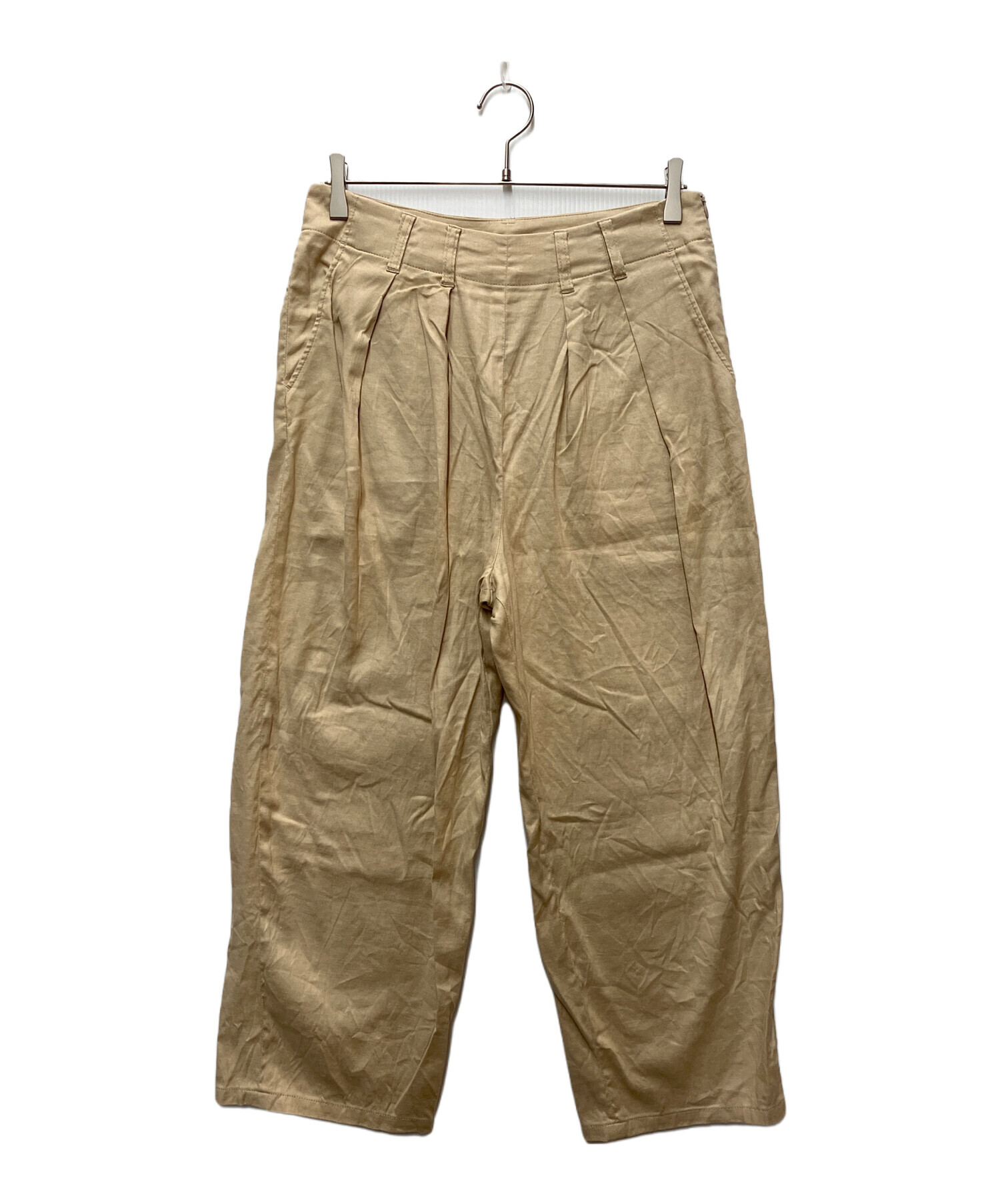 ヒステリックグラマー ベージュ ダメージ加工 チノパン 中古・古着通販】Hysteric Glamour (ヒステリックグラマー) コットン