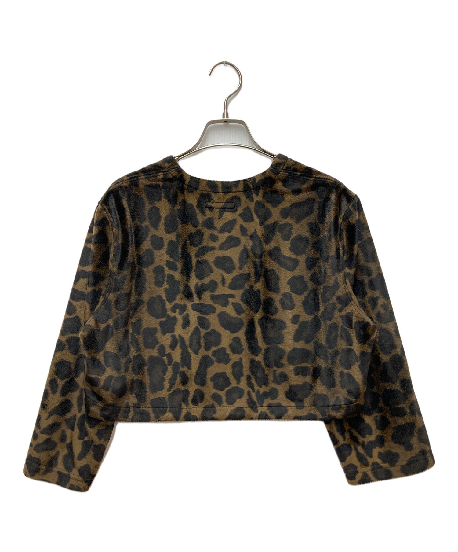 ENGINEERED GARMENTS レオパード柄ベスト S ENGINEERED GARMENTS