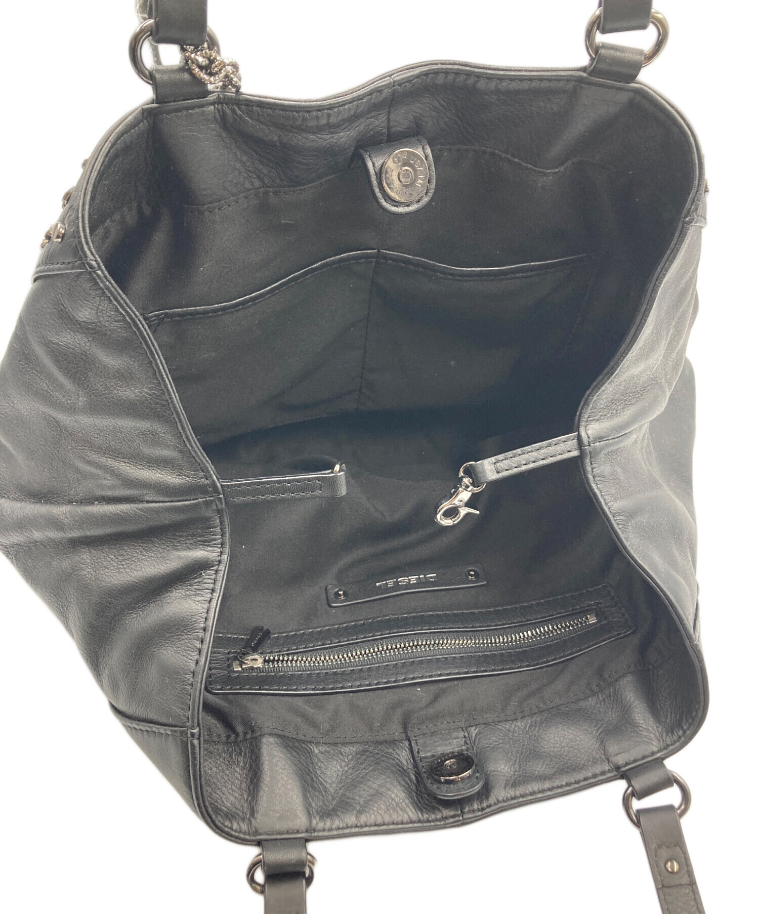 中古・古着通販】DIESEL (ディーゼル) スタッズデザイントート