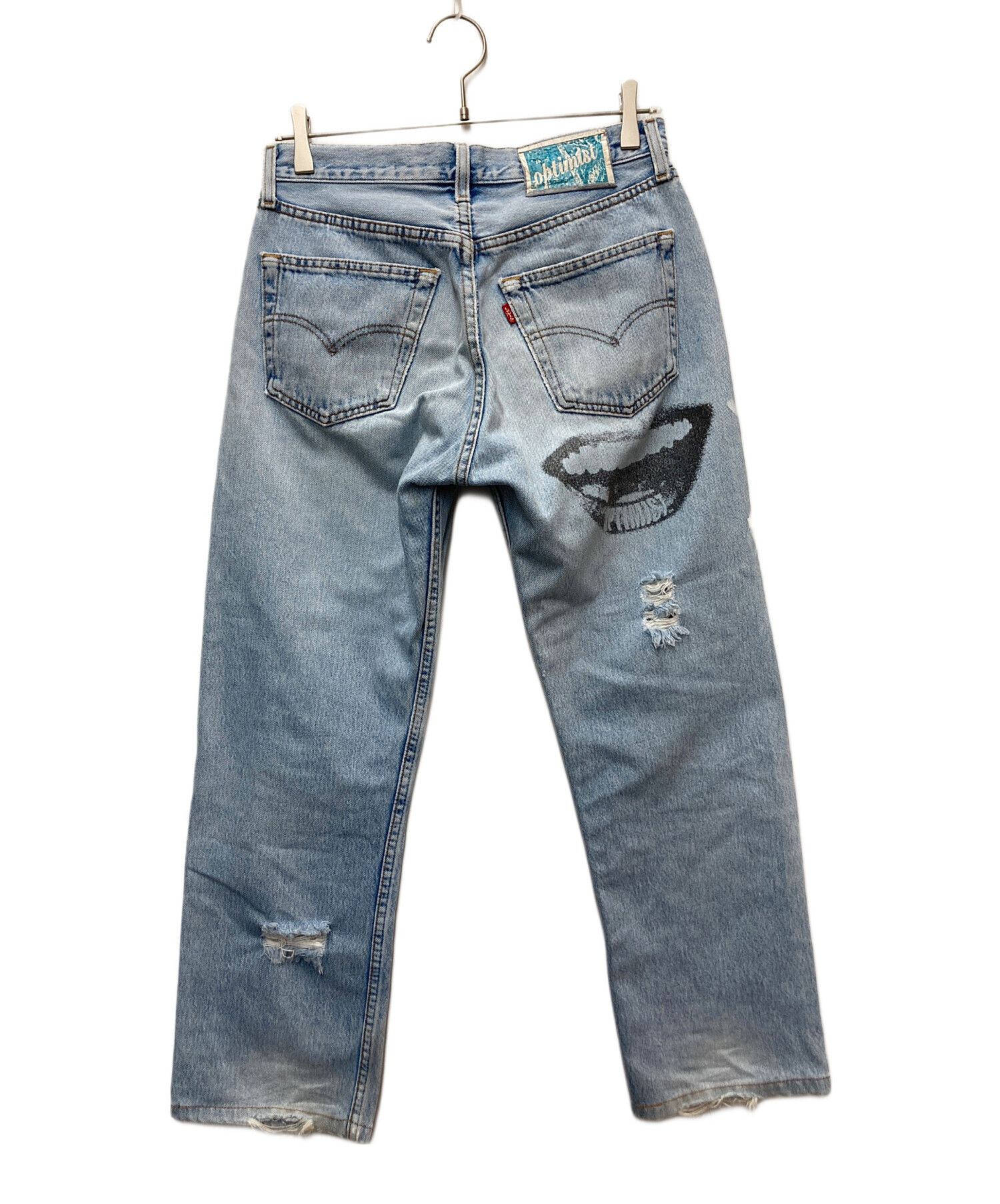 ユーロリーバイス 中古・古着通販】LEVI'S (リーバイス) ダメージ加工プリント