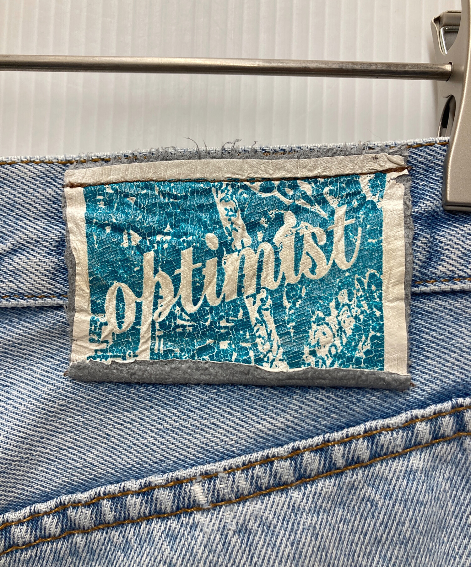 中古・古着通販】LEVI'S (リーバイス) ダメージ加工プリントデニム