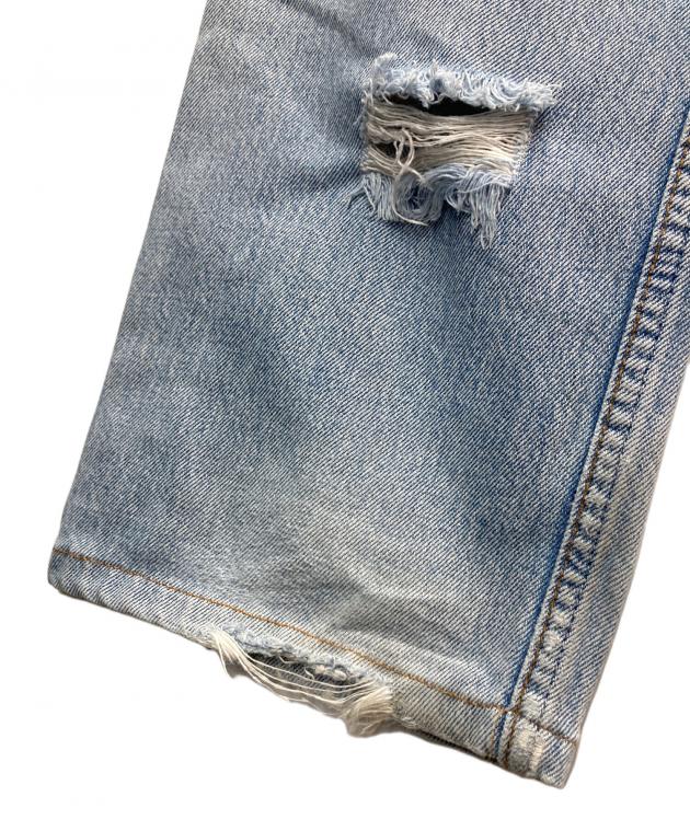 中古・古着通販】LEVI'S (リーバイス) ダメージ加工プリントデニム