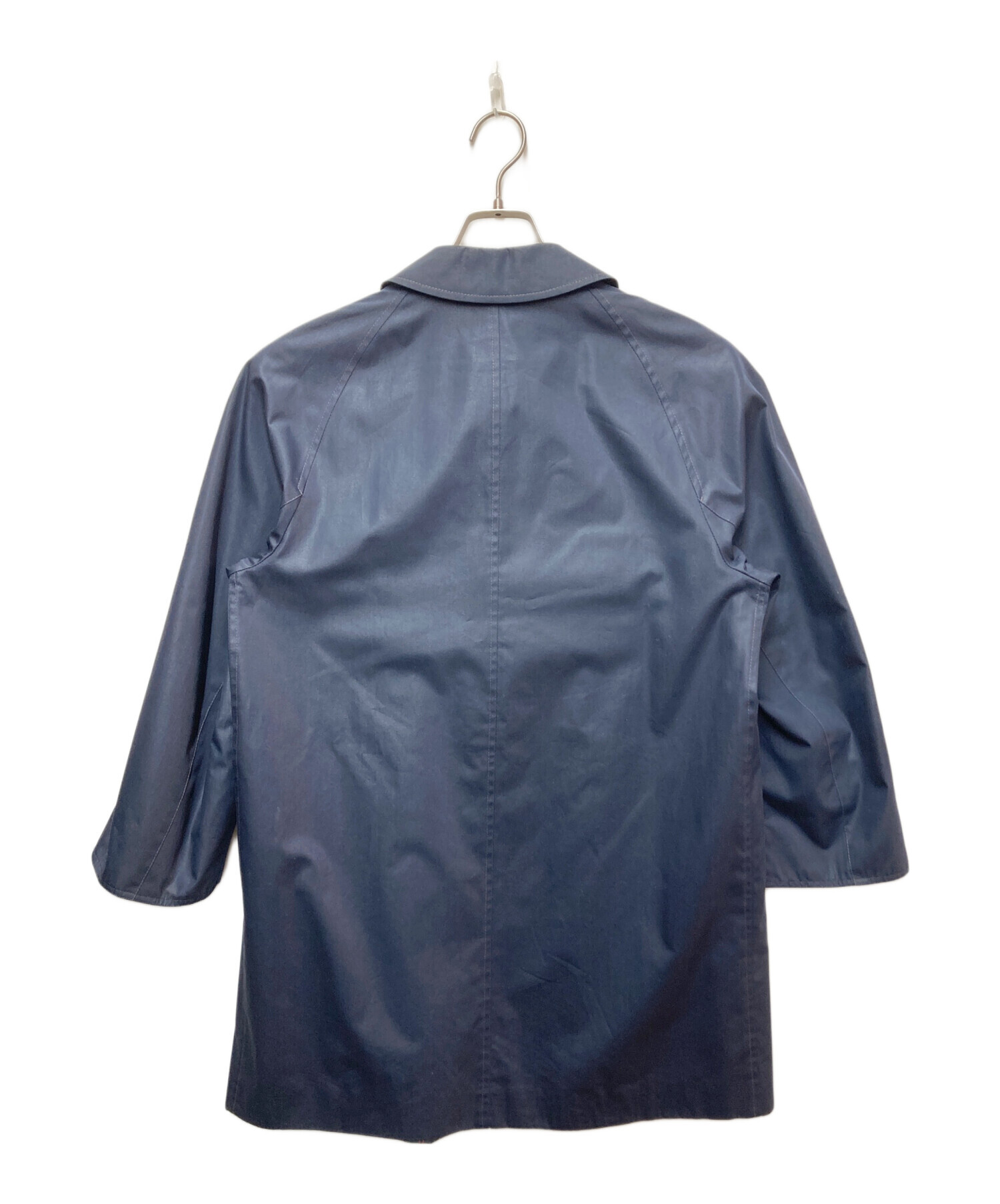 Sealup ステンカラーコート 42 中古・古着通販】Sealup (シーラップ) ステンカラーコート ネイビー