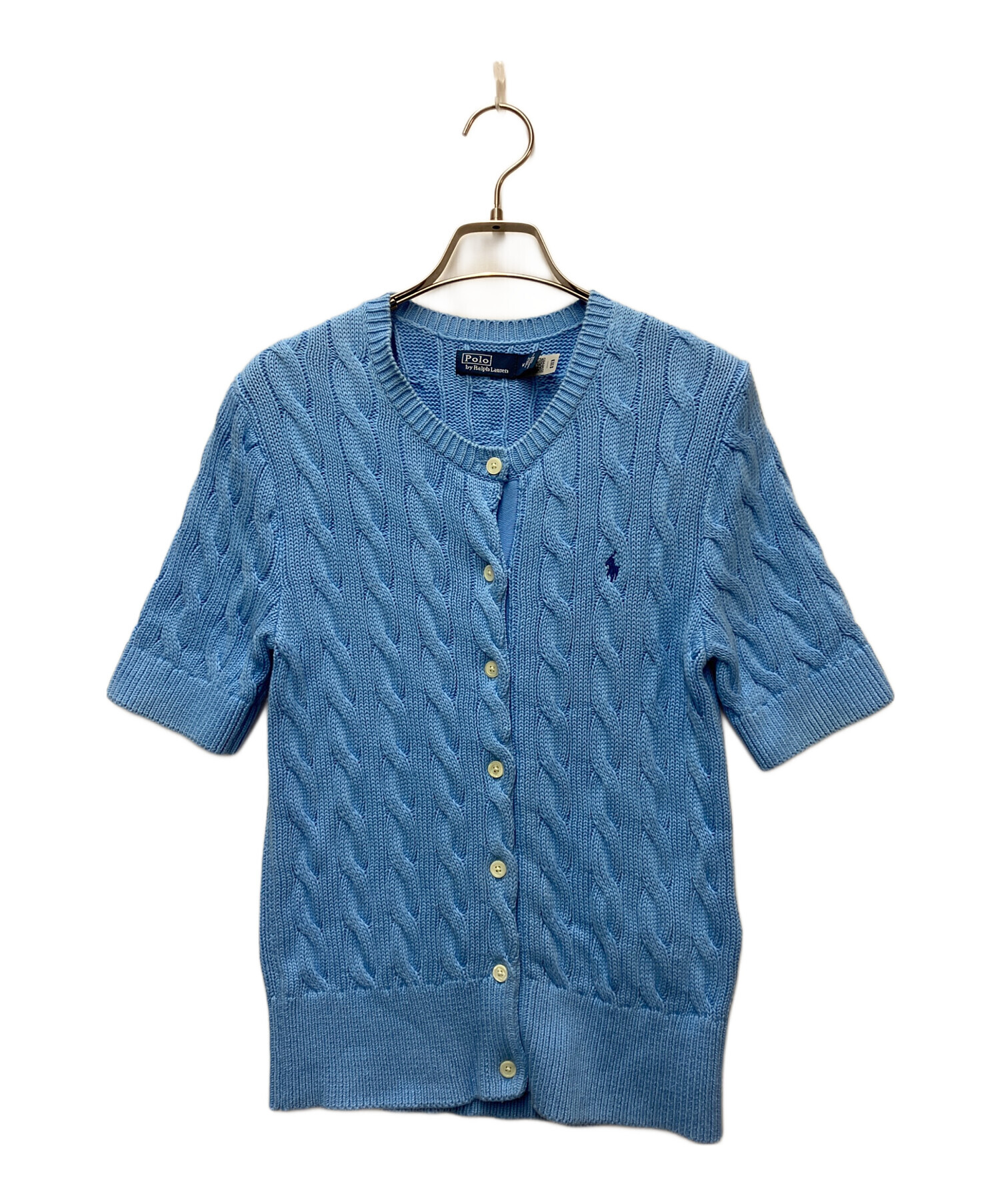 RALPH LAUREN ラルフローレン アンサンブル カーディガン 半袖 M 中古・古着通販】POLO RALPH LAUREN (ポロ・ラルフローレン) 半袖