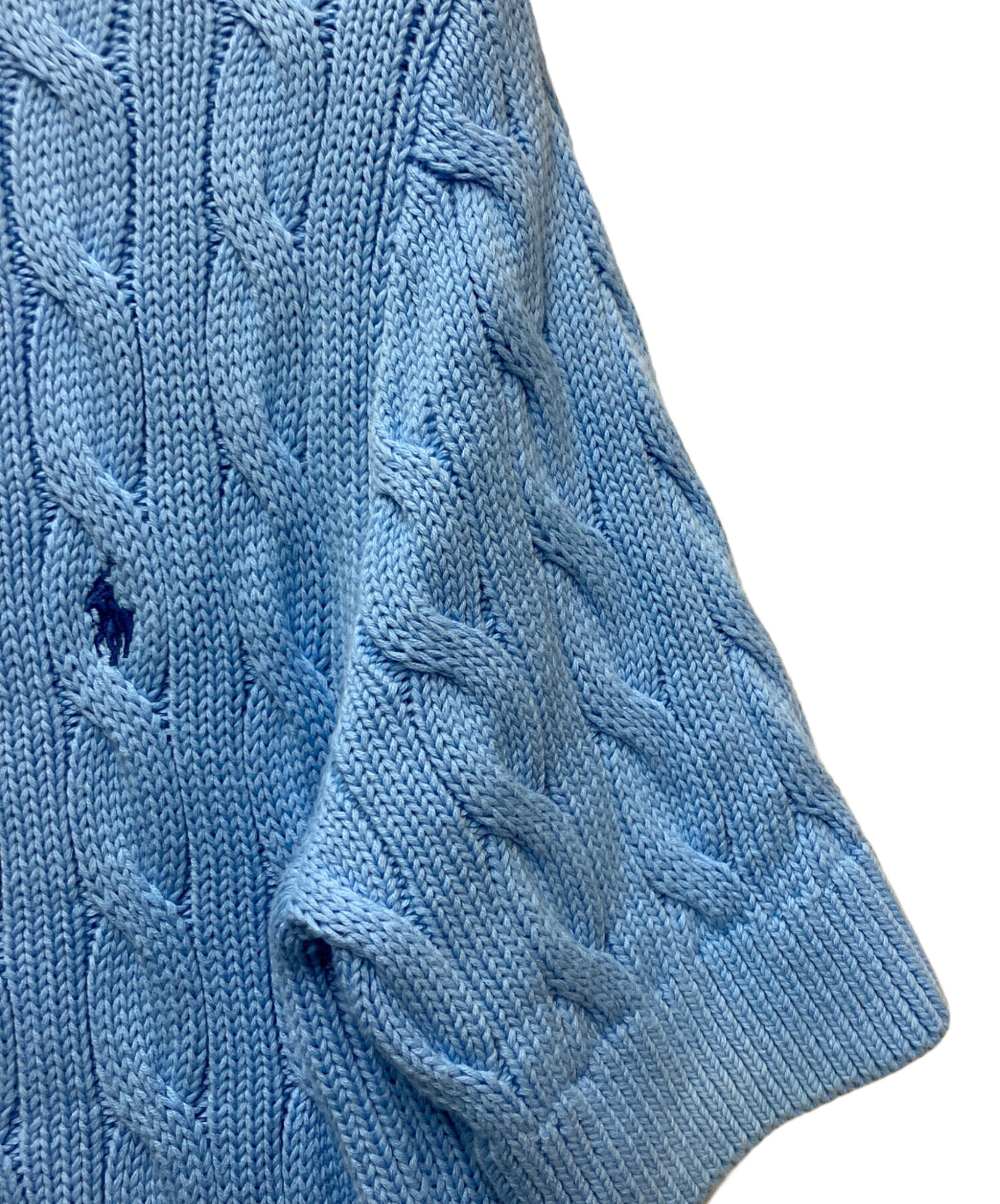 ラルフローレン　新品未使用　半袖カーディガン ネイビーサイズM 中古・古着通販】POLO RALPH LAUREN (ポロ・ラルフローレン) 半袖