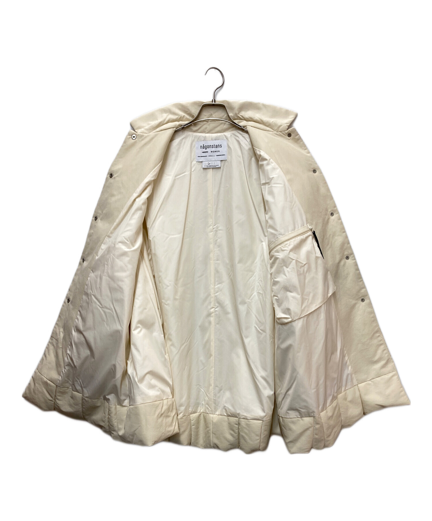 中古・古着通販】nagonstans (ナゴンスタンス) ボリュームベンチコート