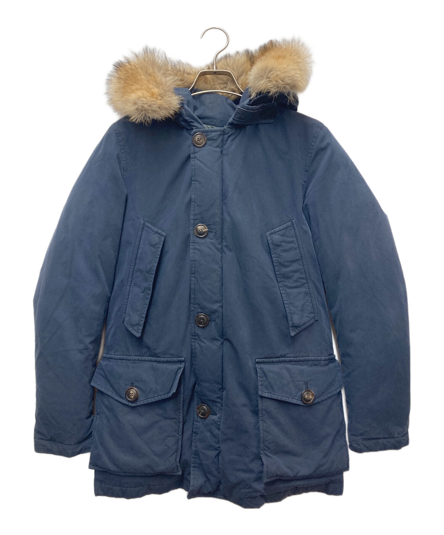 中古・古着通販】WOOLRICH (ウールリッチ) ダウンジャケット ネイビー