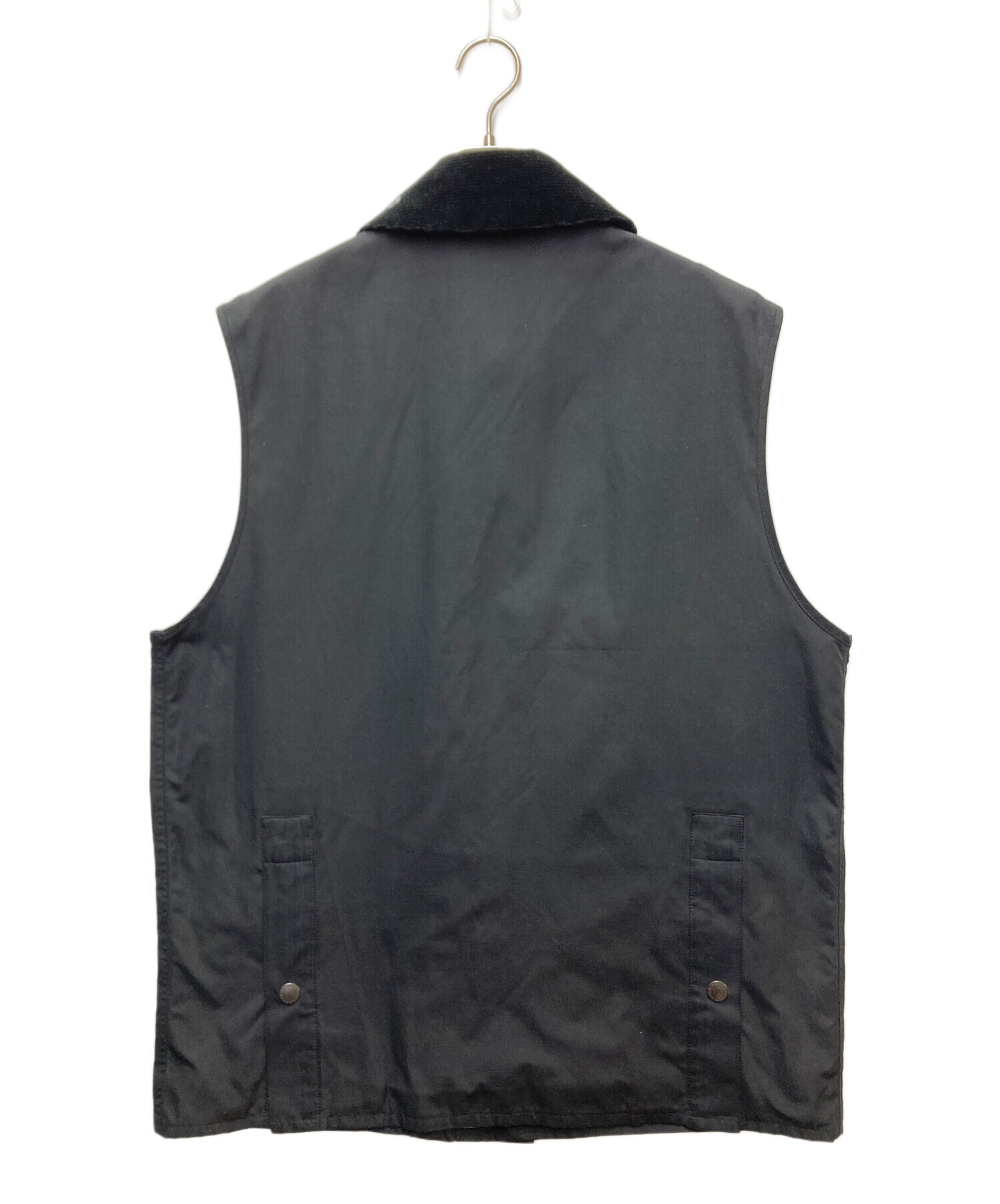 美品Barbour BEDALE VEST サイズ42 中古・古着通販】Barbour (バブアー) BEDALE VEST ブラック サイズ:42