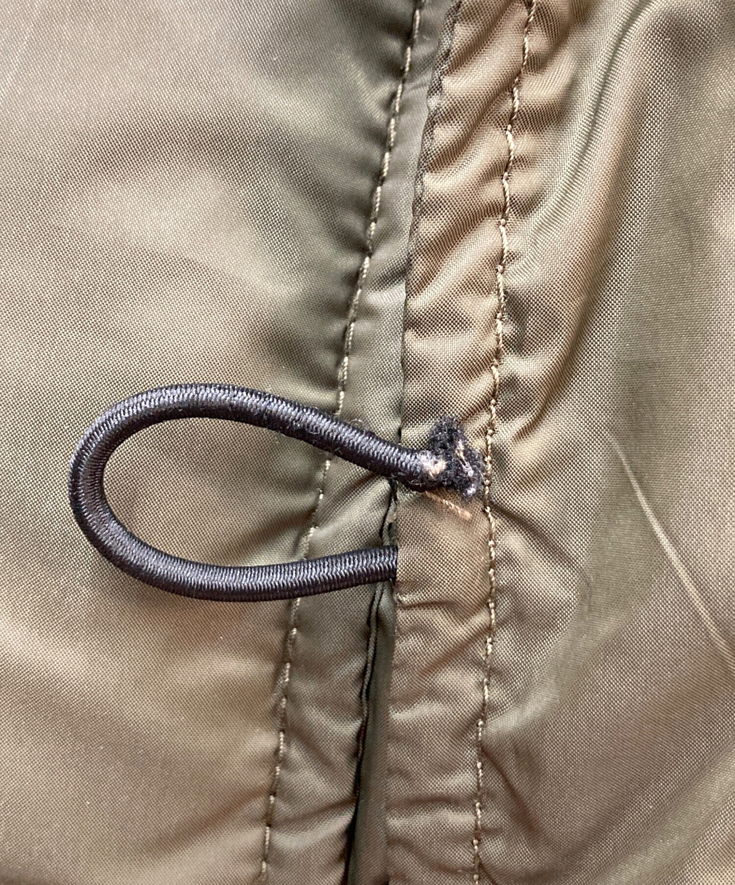 中古・古着通販】MONCLER (モンクレール) ダウンコート MESSINA カーキ