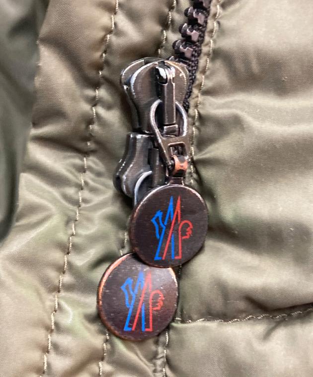 中古・古着通販】MONCLER (モンクレール) ダウンコート MESSINA カーキ