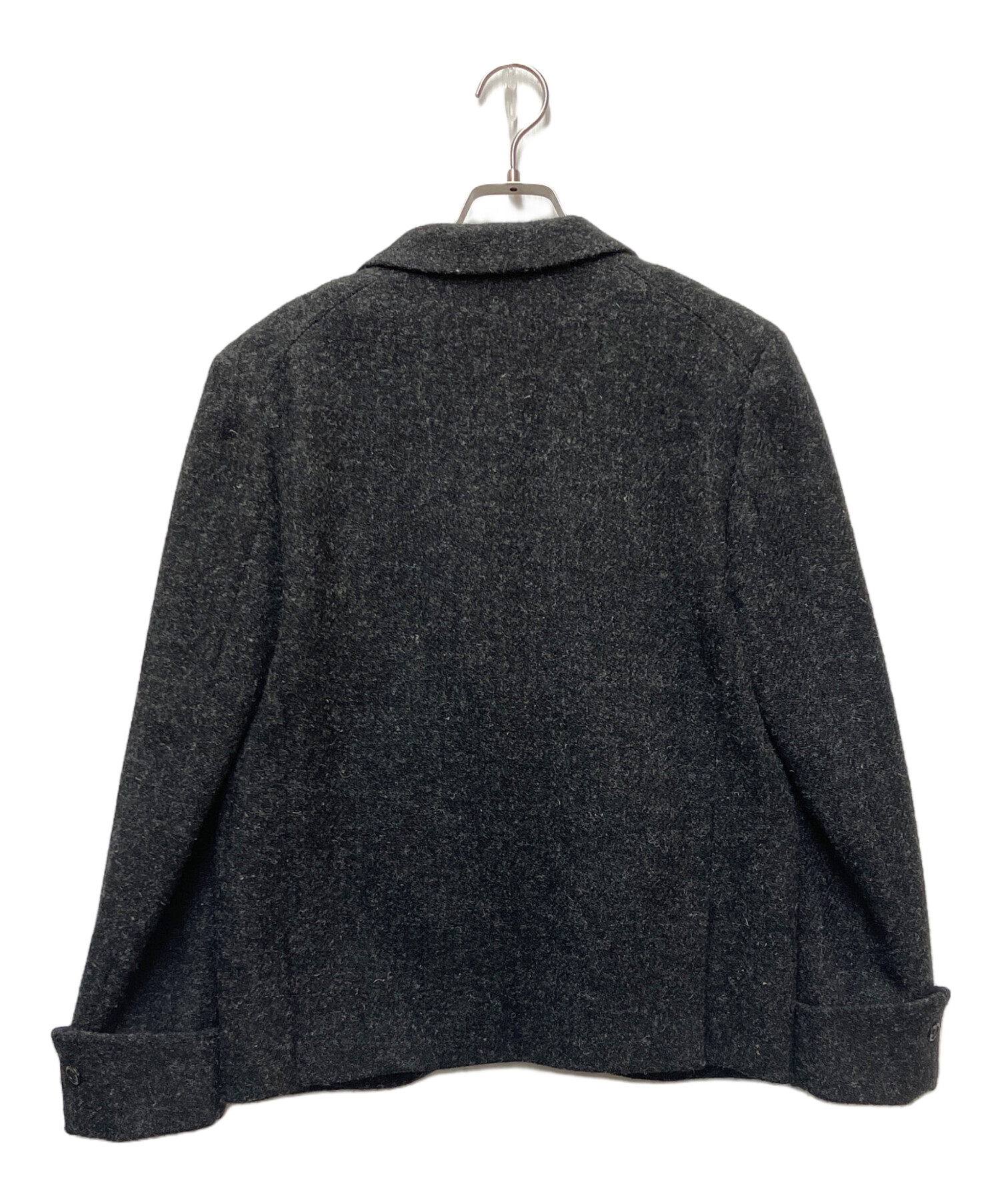 マーガレットハウエル　ハリスツイード　テーラードジャケット ウール　S 中古・古着通販】MARGARET HOWELL (マーガレットハウエル) Harris