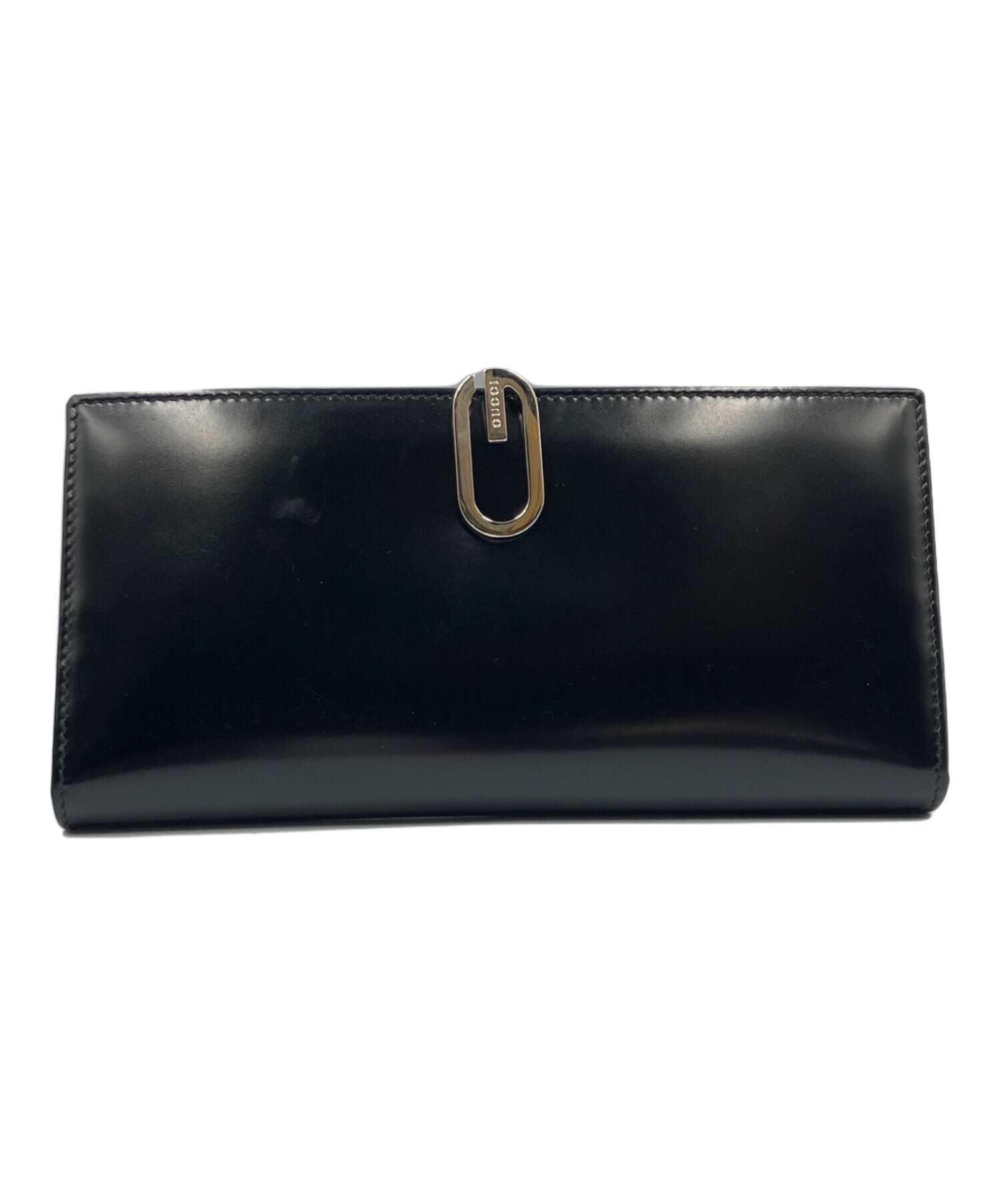 中古・古着通販】GUCCI (グッチ) 長財布 ブラック｜ブランド・古着通販