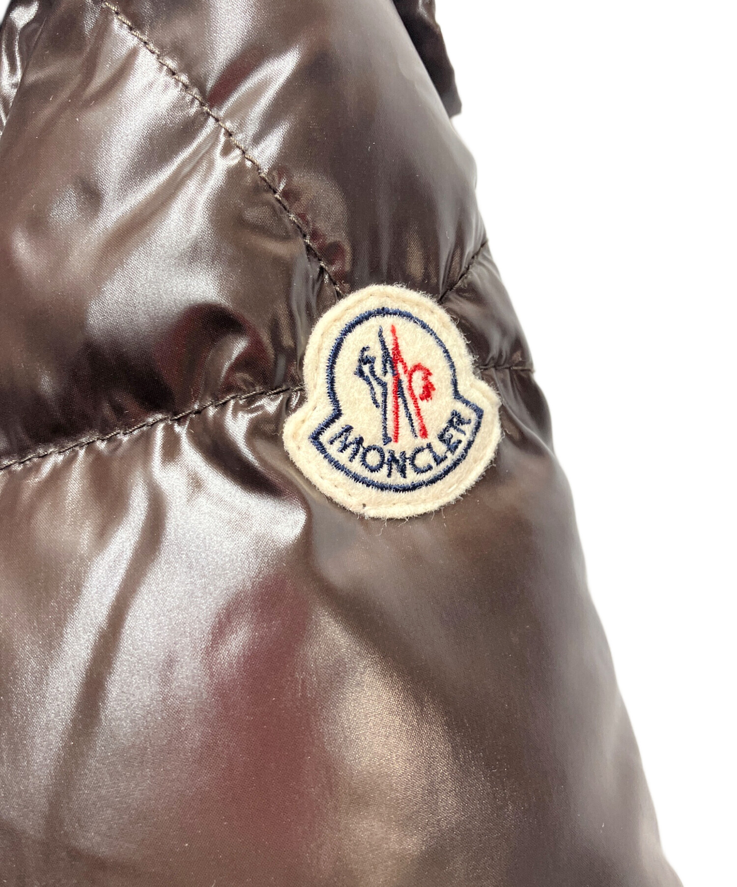 中古・古着通販】MONCLER (モンクレール) ダウンコート MEINA ブラウン