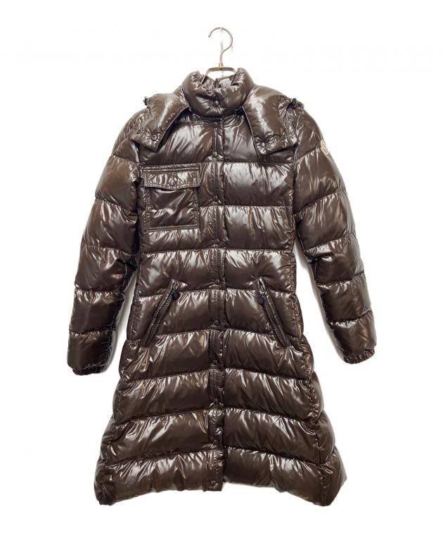 中古・古着通販】MONCLER (モンクレール) ダウンコート MEINA ブラウン