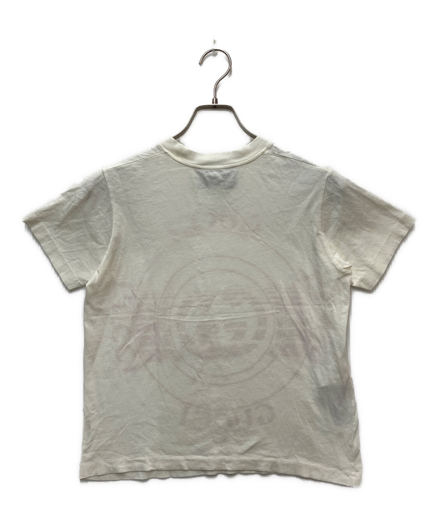 中古・古着通販】GUCCI (グッチ) プリントTシャツ ホワイト×レッド