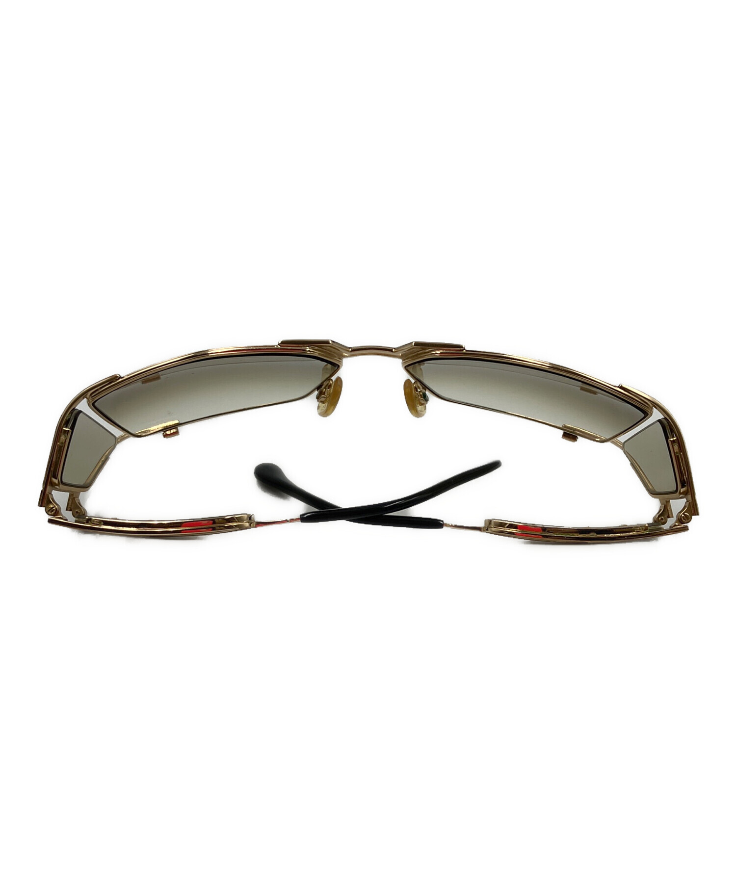中古・古着通販】CAZAL (カザール) CAZALサングラス ゴールド×ブラック