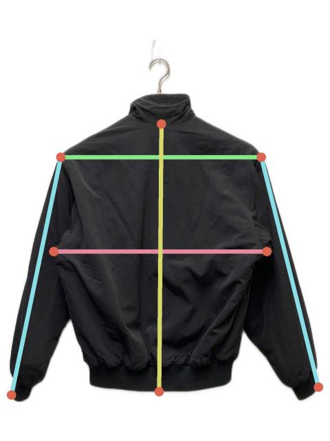 中古・古着通販】plllllleeeasse (プリーズ) WARM-UP JACKET ブラック