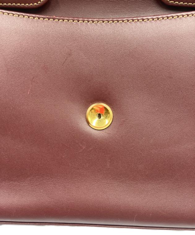 中古・古着通販】Cartier (カルティエ) フラップショルダーバッグ