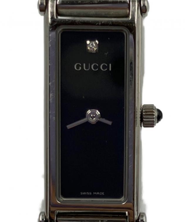 中古・古着通販】GUCCI (グッチ) 腕時計 ブラック｜ブランド・古着通販