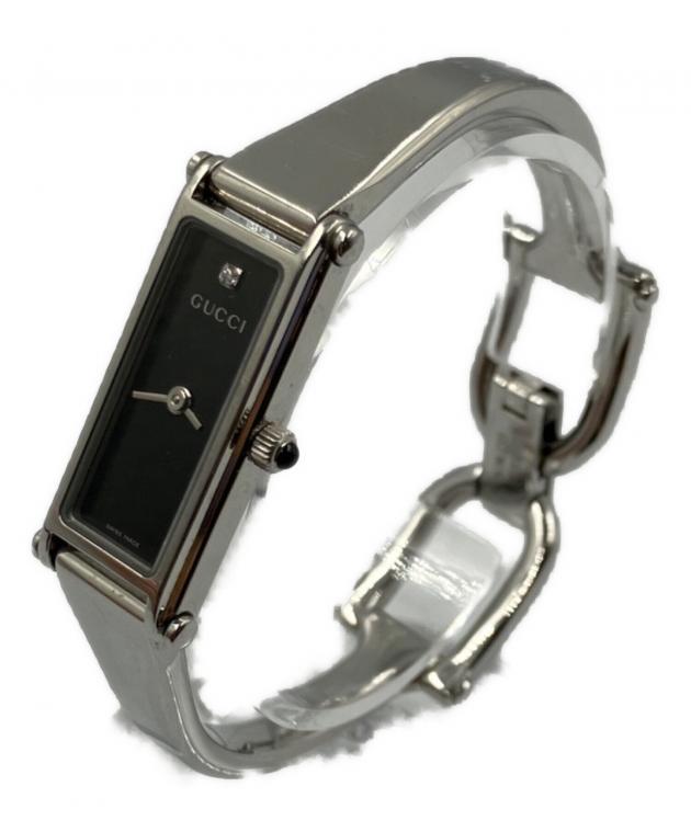 中古・古着通販】GUCCI (グッチ) 腕時計 ブラック｜ブランド・古着通販