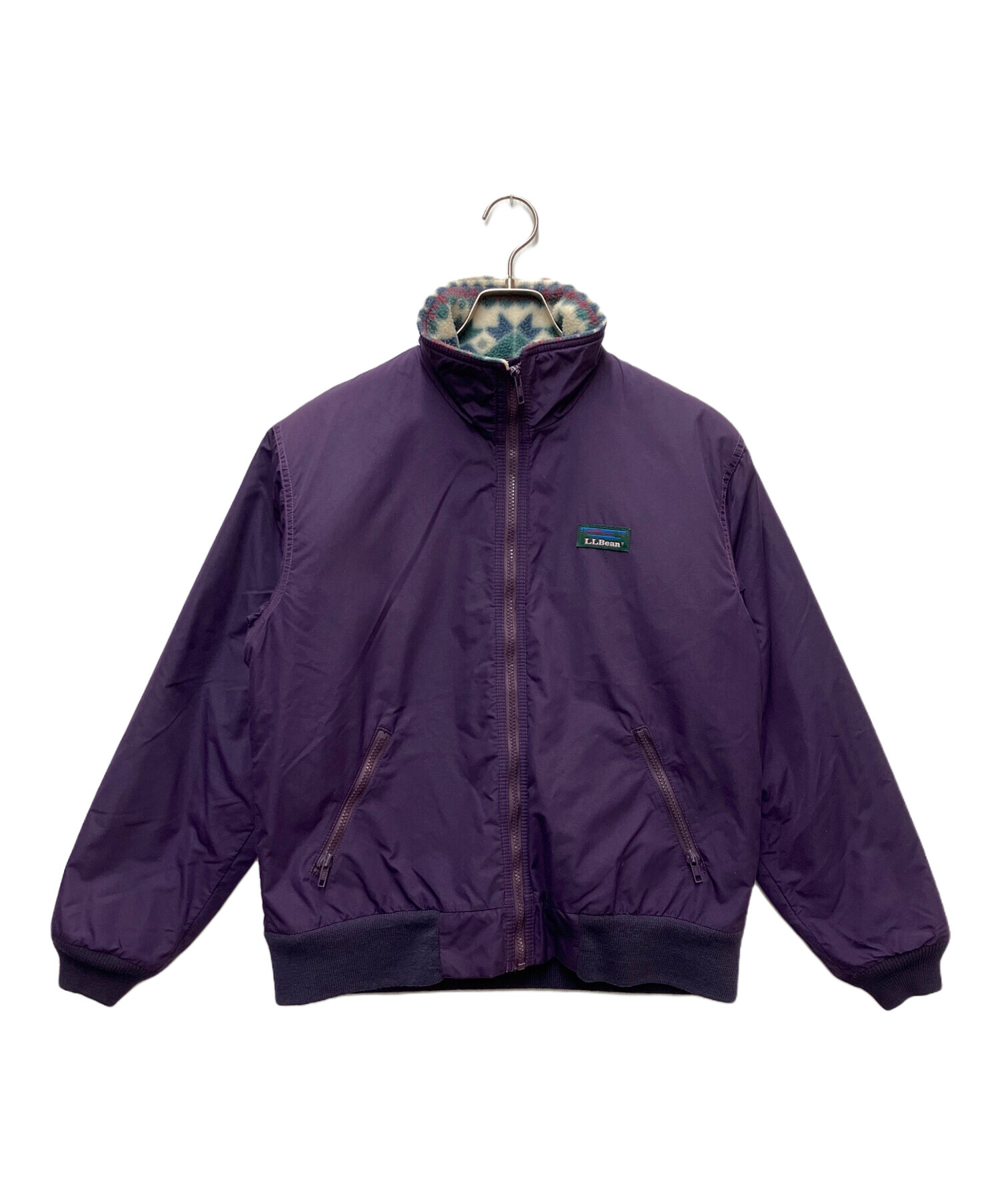 中古・古着通販】L.L.Bean (エルエルビーン) 80sブルゾン パープル