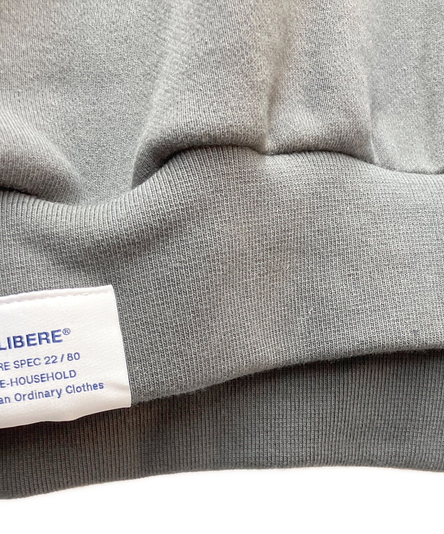 中古・古着通販】LIBERE (リベーレ) パーカー ブラック サイズ:SIZE L