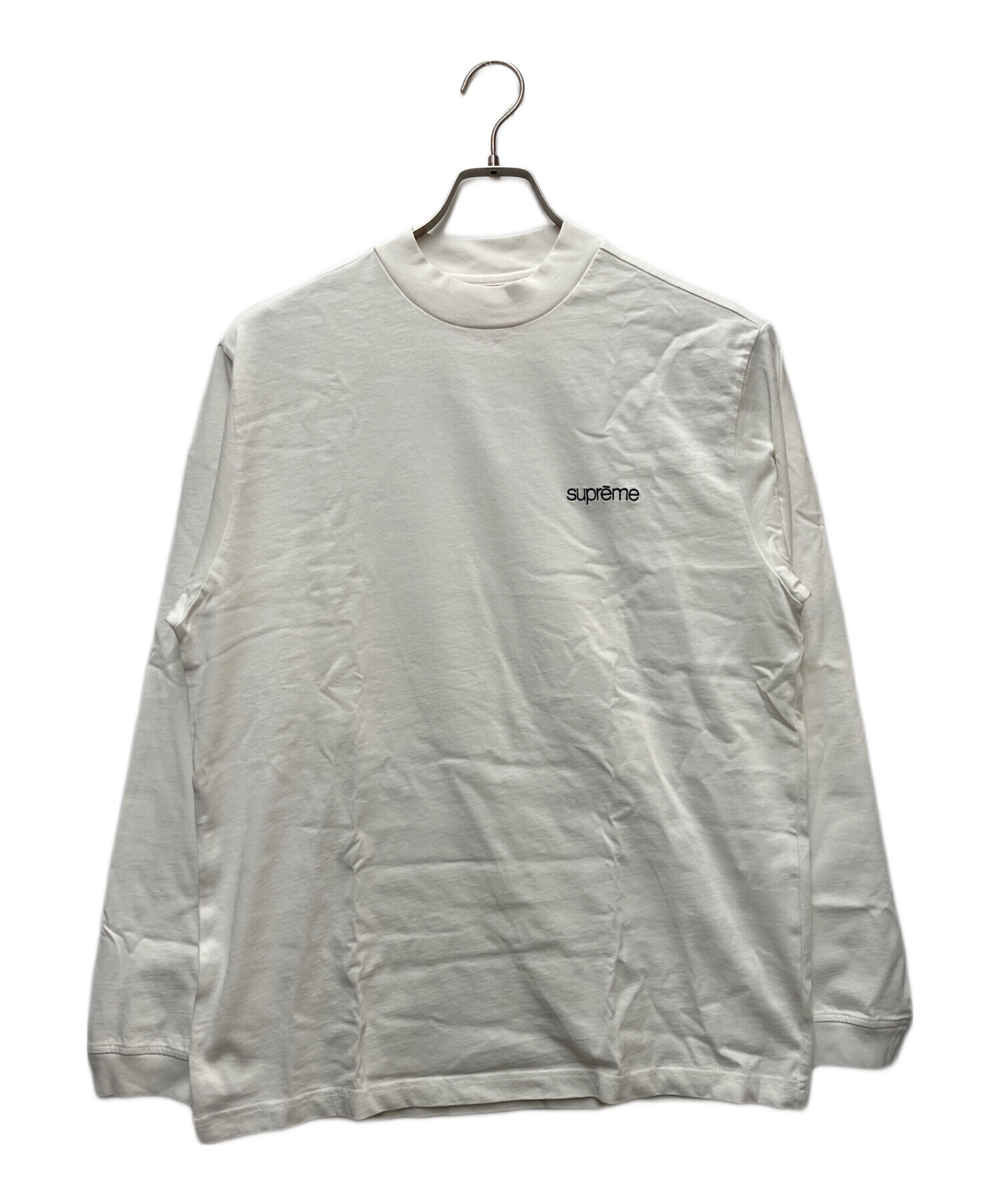 supreme 長袖カットソー ホワイト 中古・古着通販】SUPREME (シュプリーム) 長袖カットソー ホワイト