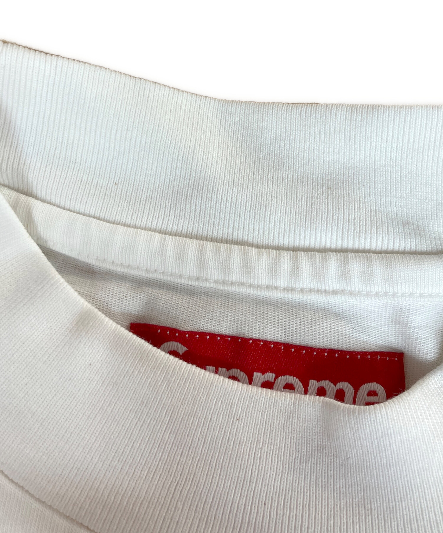 中古・古着通販】SUPREME (シュプリーム) 長袖カットソー ホワイト