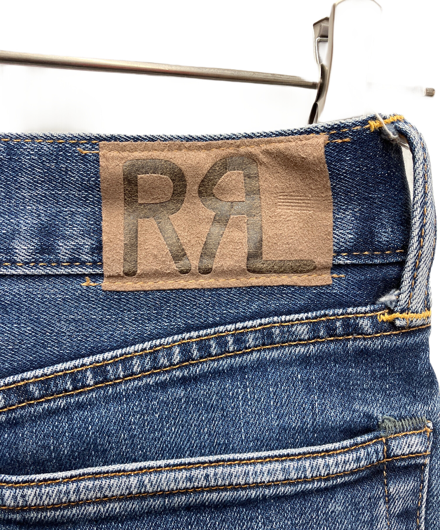 中古・古着通販】RRL (ダブルアールエル) デニムパンツ インディゴ