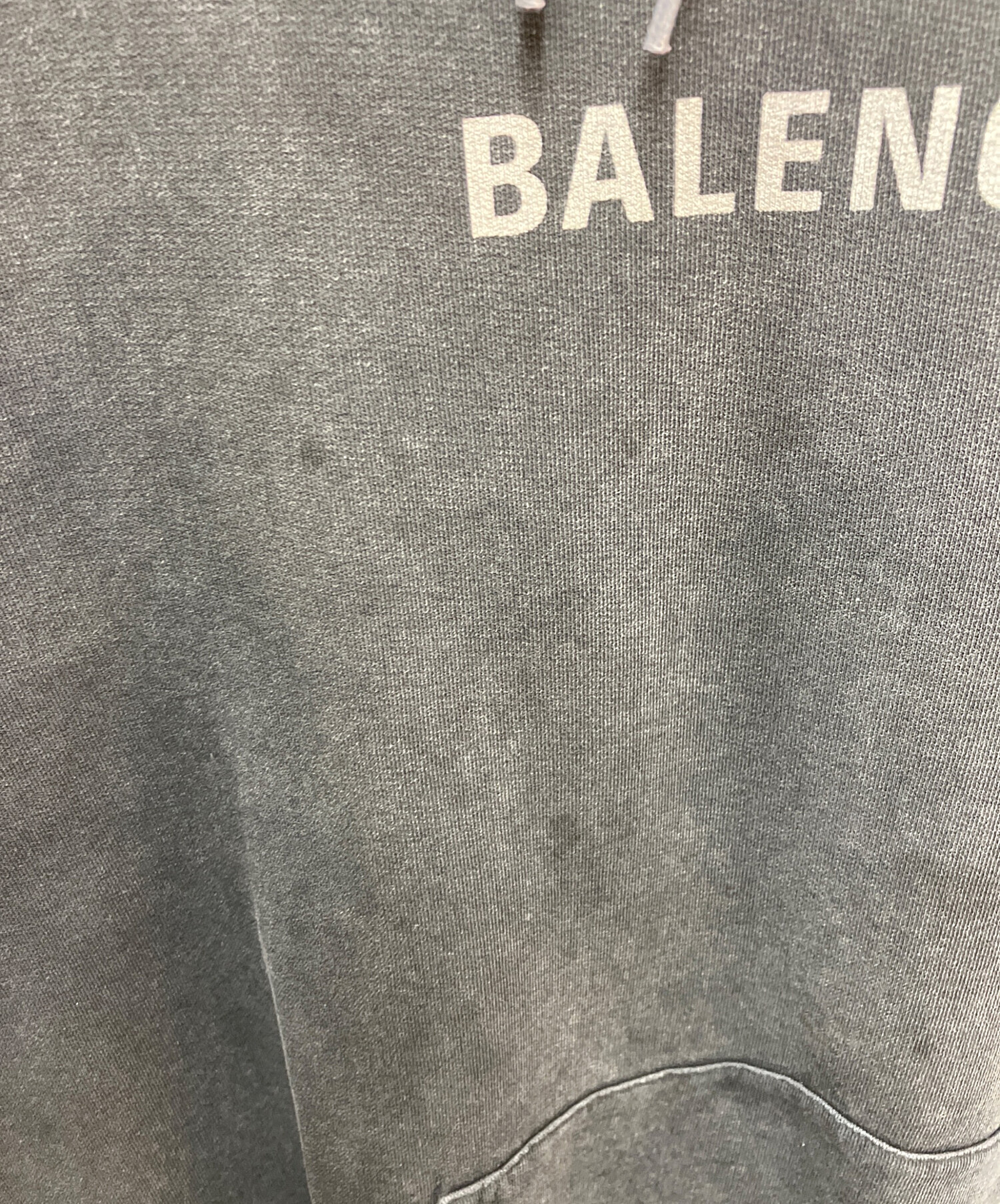 中古・古着通販】BALENCIAGA (バレンシアガ) パーカー ブラック サイズ