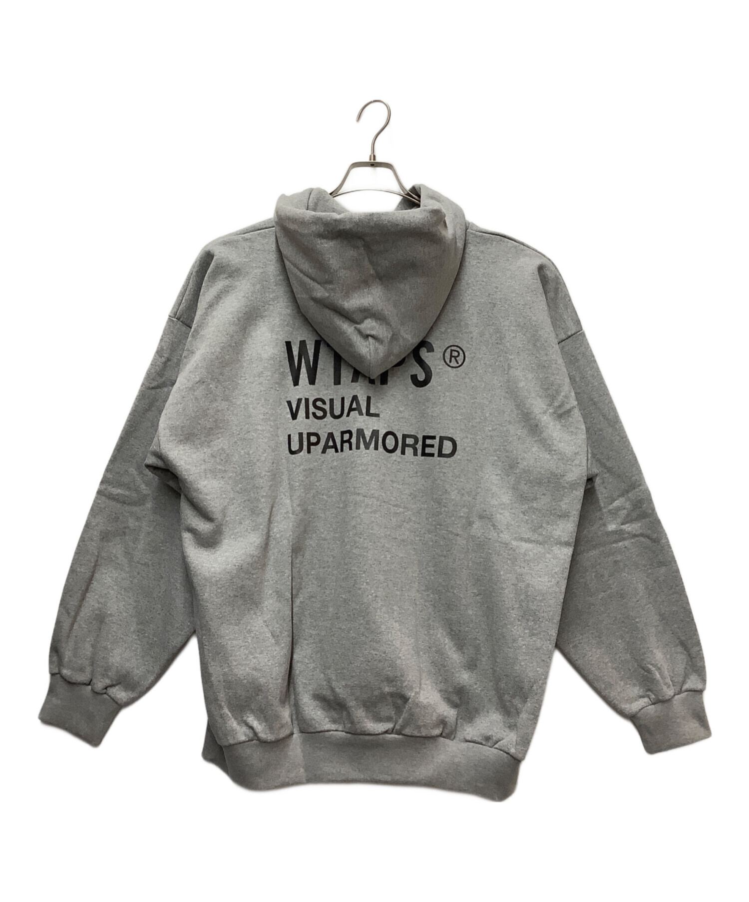 専用 WTAPS 25SS パーカー 02 グレー 中古・古着通販】WTAPS (ダブルタップス) パーカー グレー サイズ:SIZE