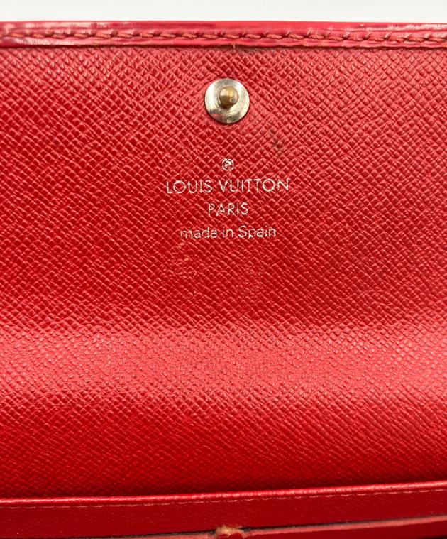 中古・古着通販】LOUIS VUITTON (ルイ ヴィトン) 長財布 レッド