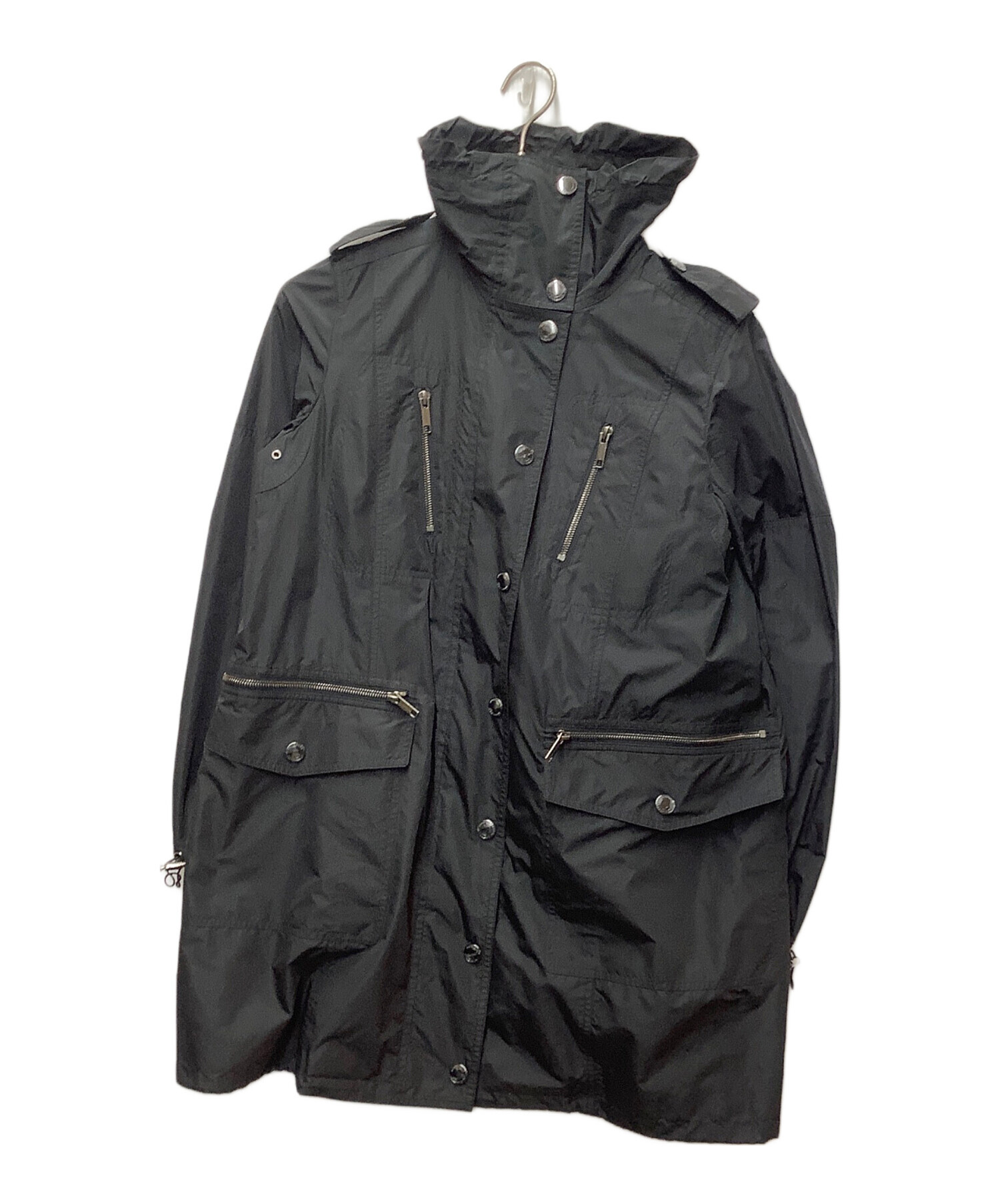 BURBERRY ブラック コート サイズ40 Mid-length Chelsea Heritage Trench Coat in Black - Women, Cotton